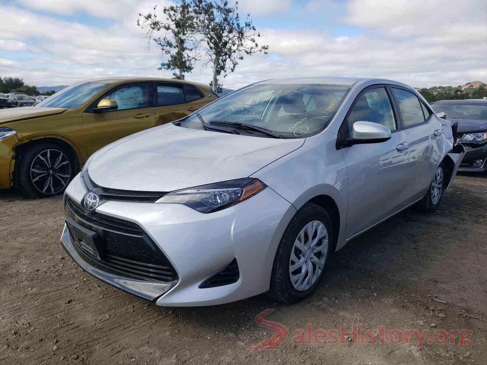 5YFBURHE1KP864520 2019 TOYOTA COROLLA