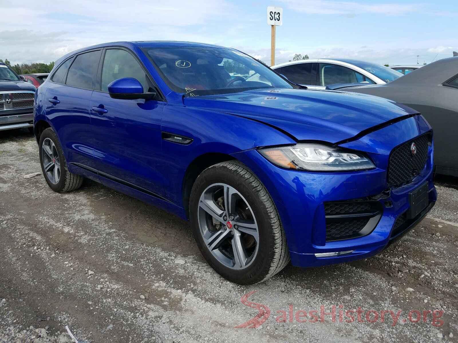 SADCL2GXXJA294980 2018 JAGUAR F-PACE