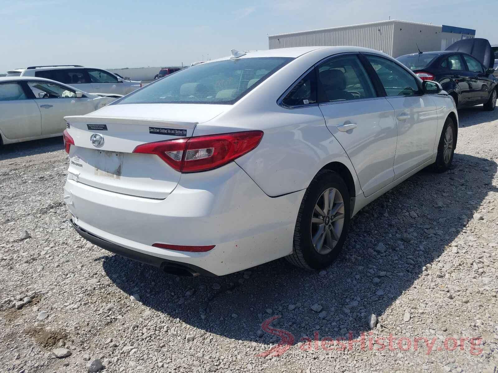 5NPE24AFXGH286799 2016 HYUNDAI SONATA