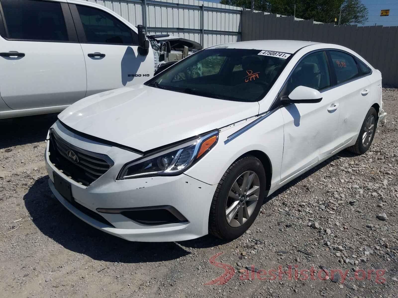 5NPE24AFXGH286799 2016 HYUNDAI SONATA