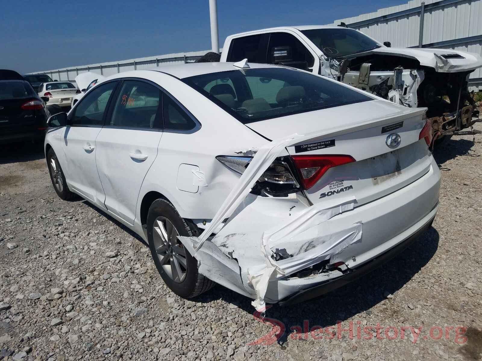 5NPE24AFXGH286799 2016 HYUNDAI SONATA