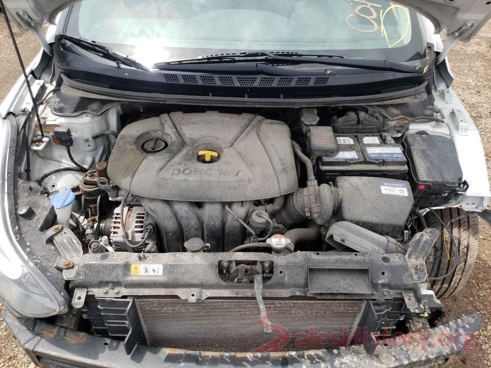 KMHDH4AE3GU502768 2016 HYUNDAI ELANTRA