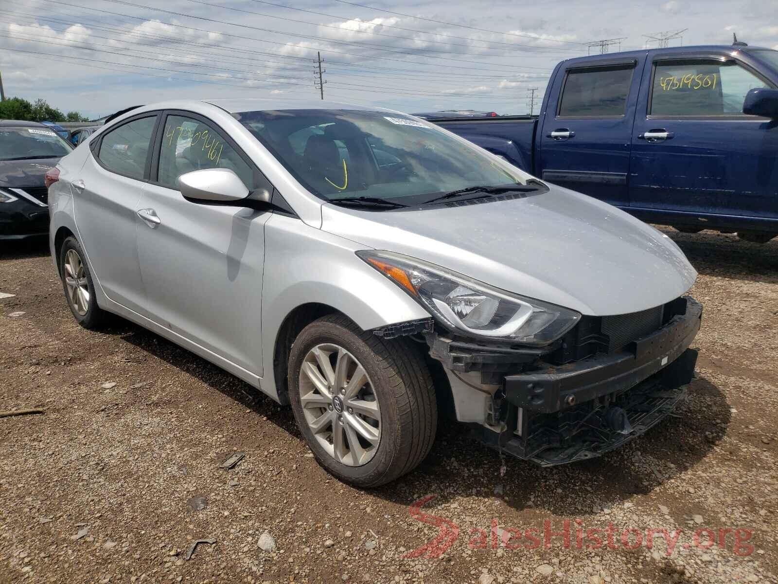 KMHDH4AE3GU502768 2016 HYUNDAI ELANTRA