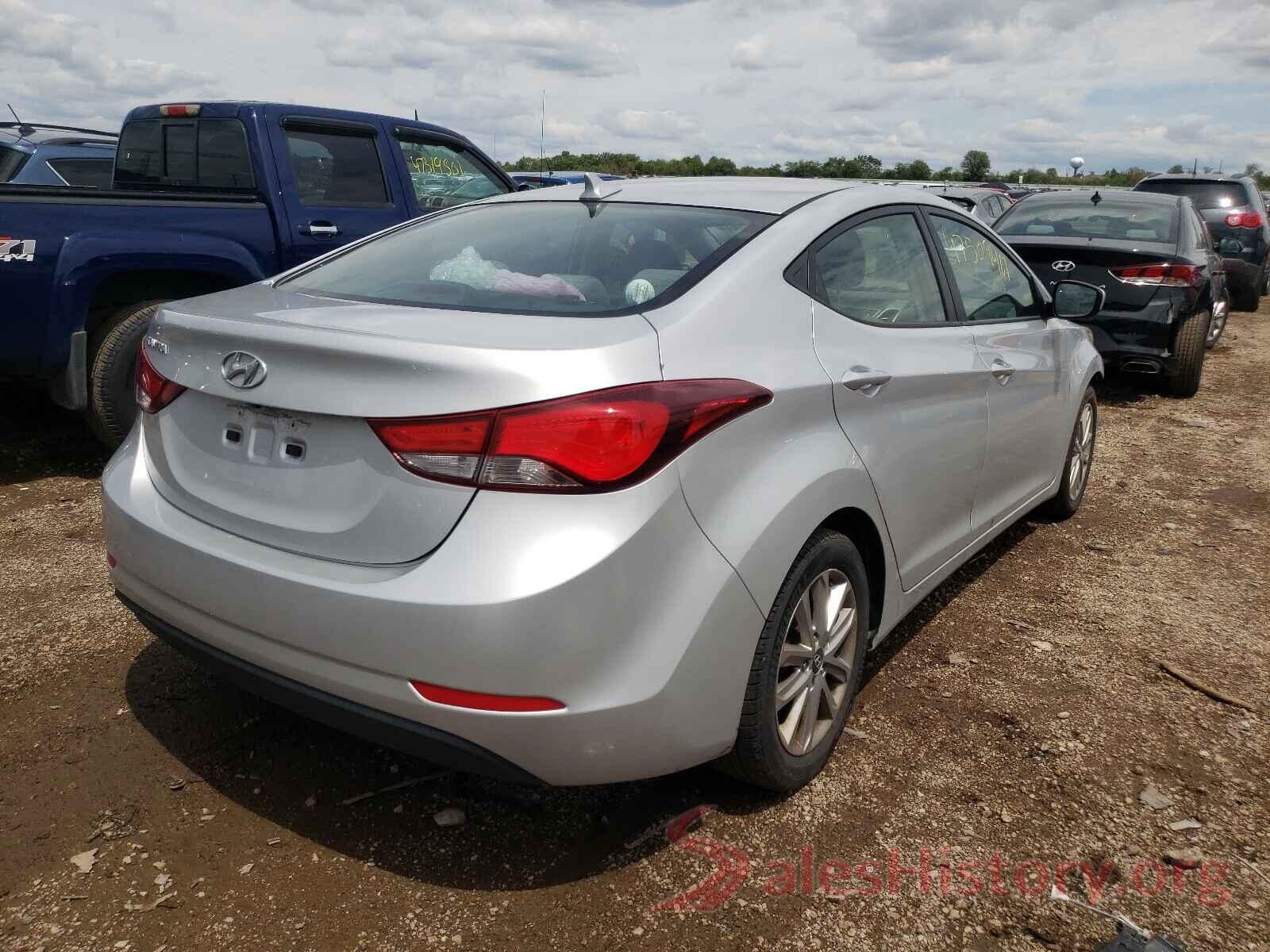 KMHDH4AE3GU502768 2016 HYUNDAI ELANTRA