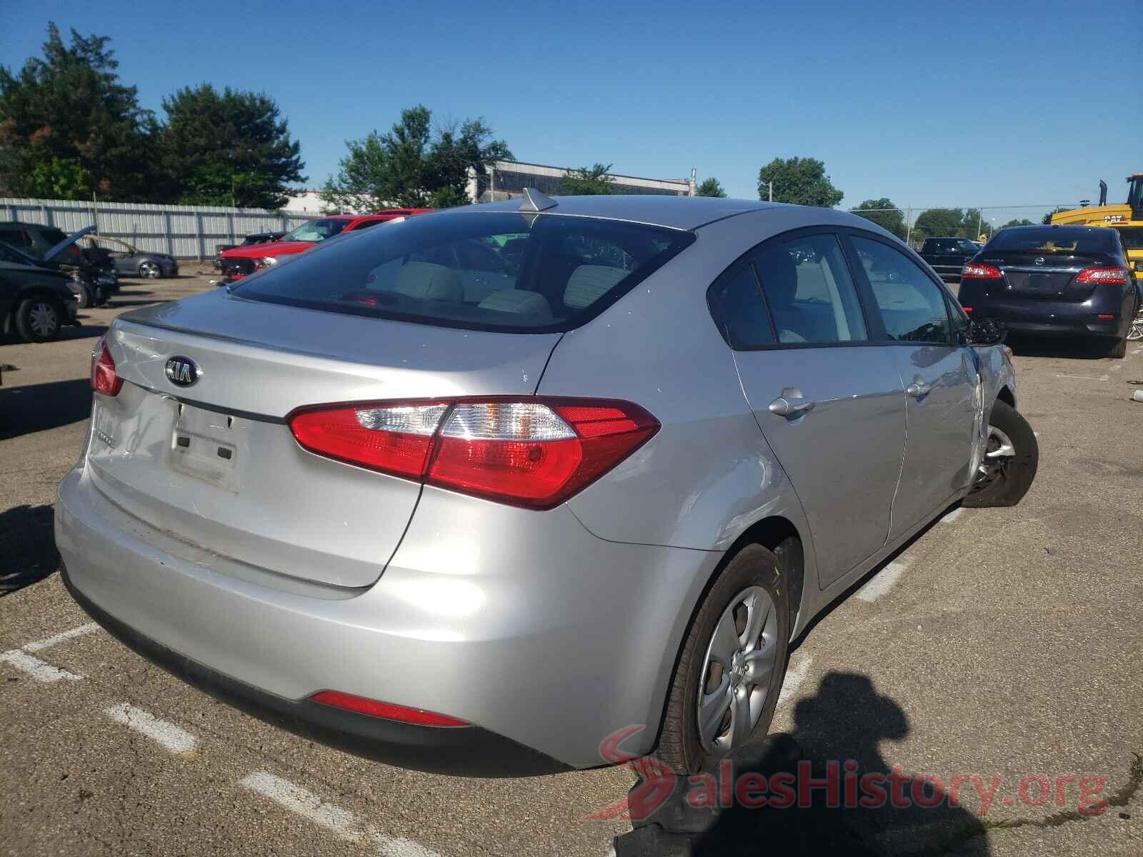 KNAFK4A67G5534105 2016 KIA FORTE