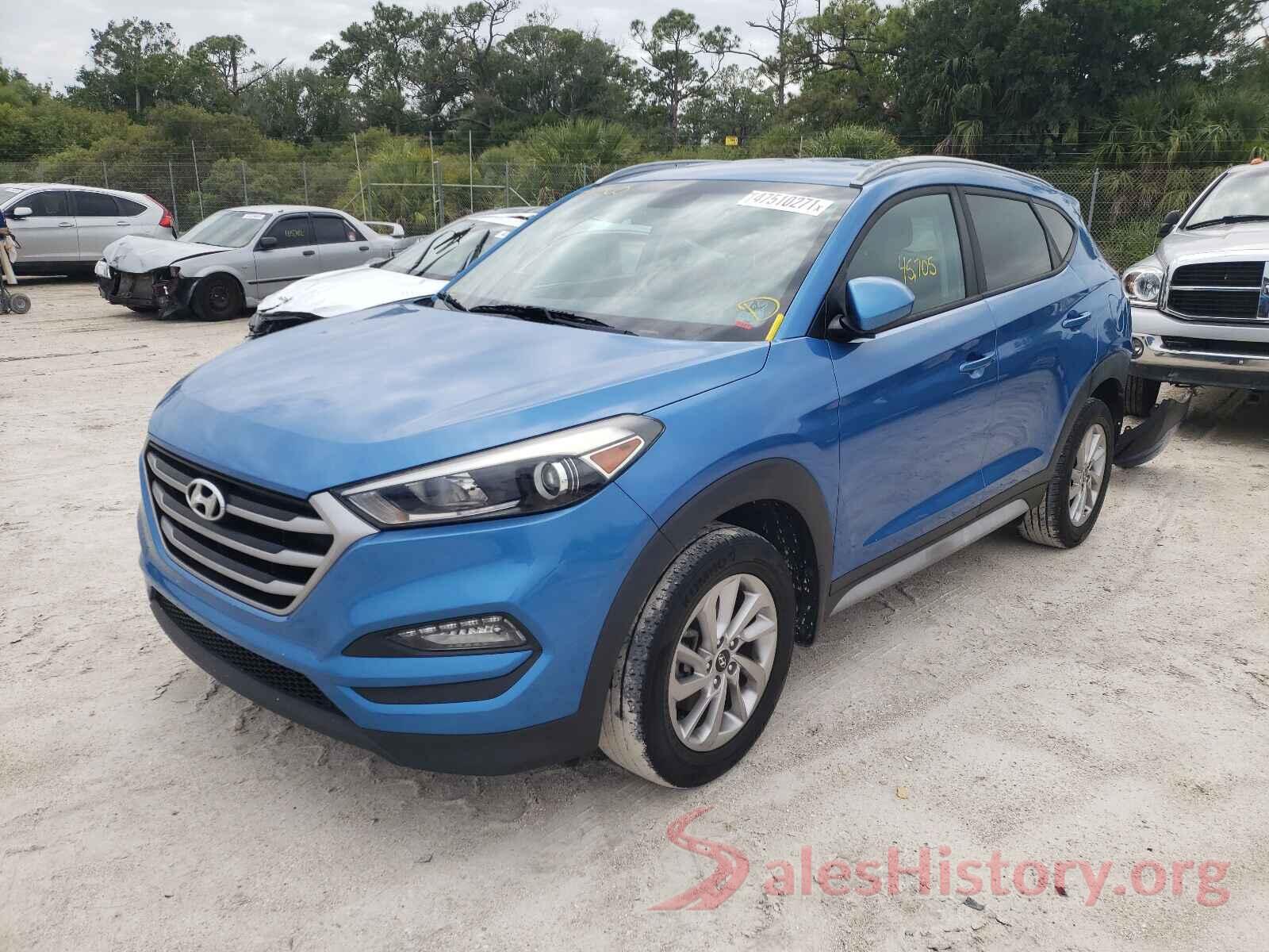 KM8J33A47HU392005 2017 HYUNDAI TUCSON