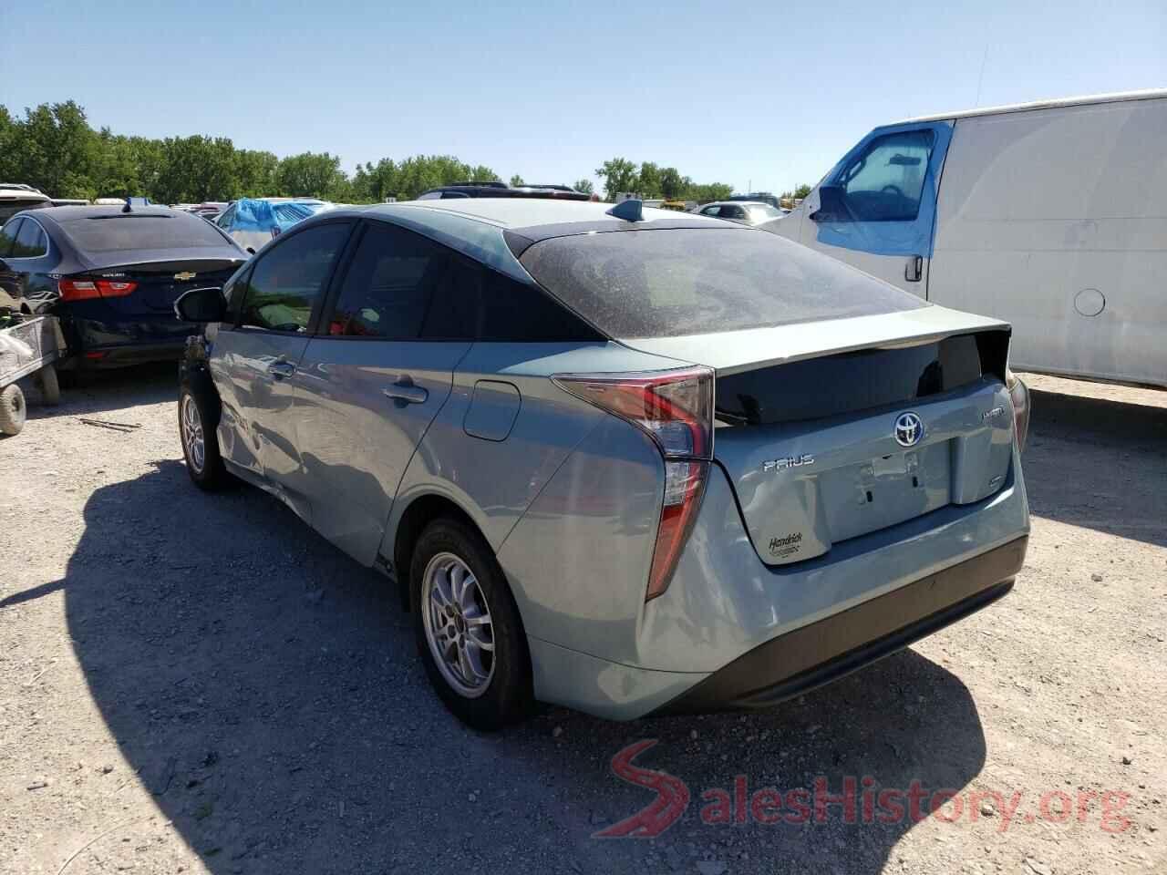 JTDKARFU5G3011816 2016 TOYOTA PRIUS