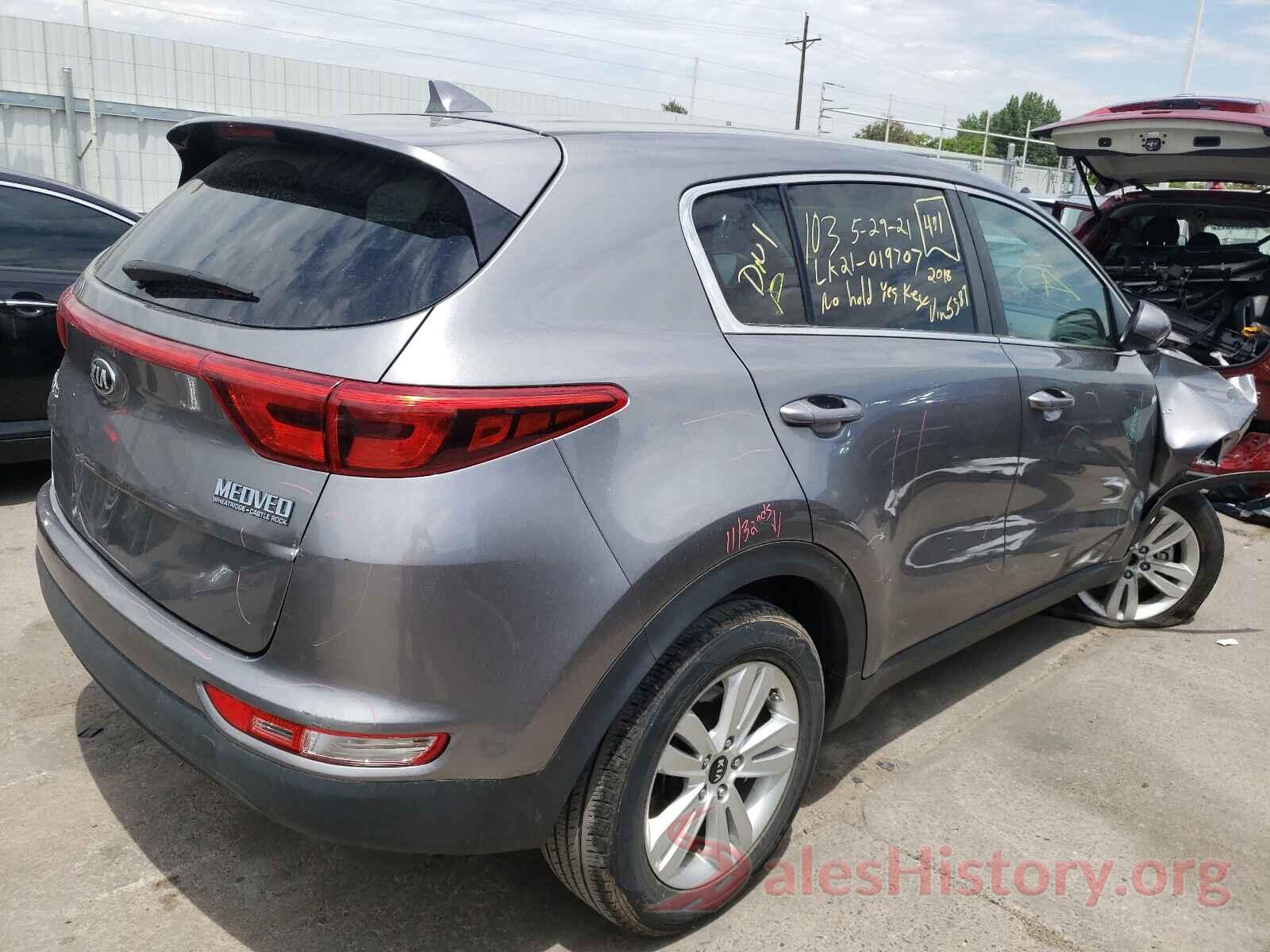 KNDPMCACXJ7325387 2018 KIA SPORTAGE