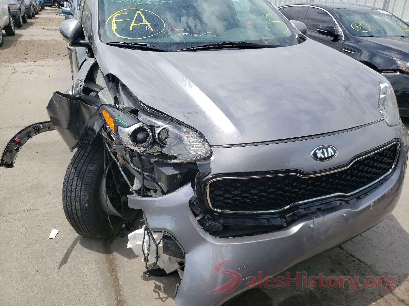 KNDPMCACXJ7325387 2018 KIA SPORTAGE