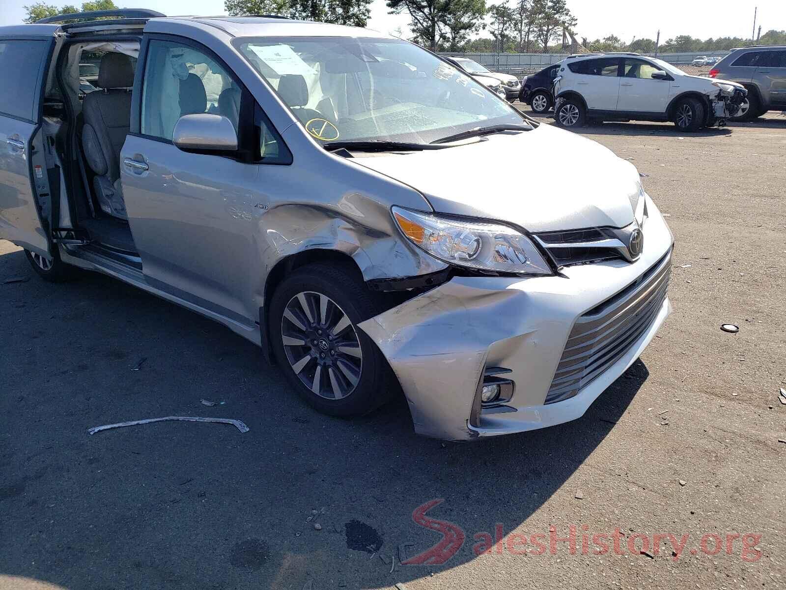 5TDDZ3DC1KS225511 2019 TOYOTA SIENNA