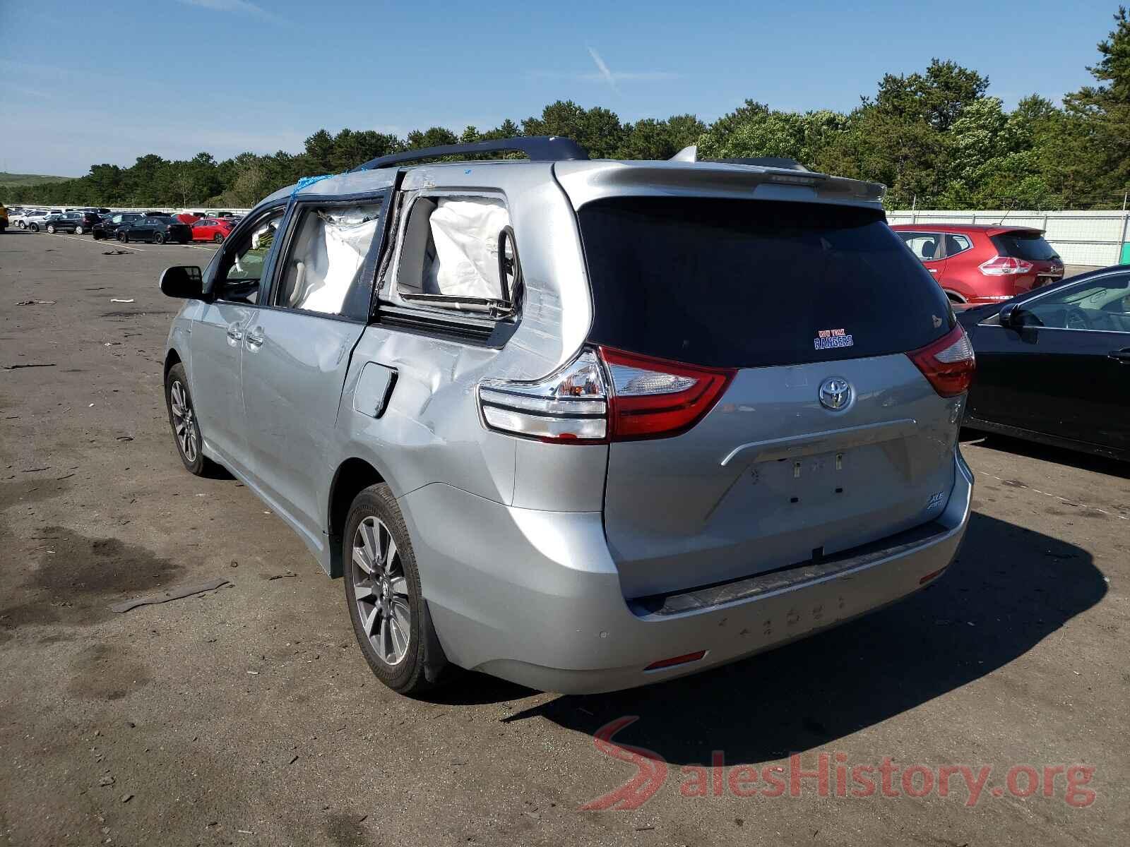 5TDDZ3DC1KS225511 2019 TOYOTA SIENNA