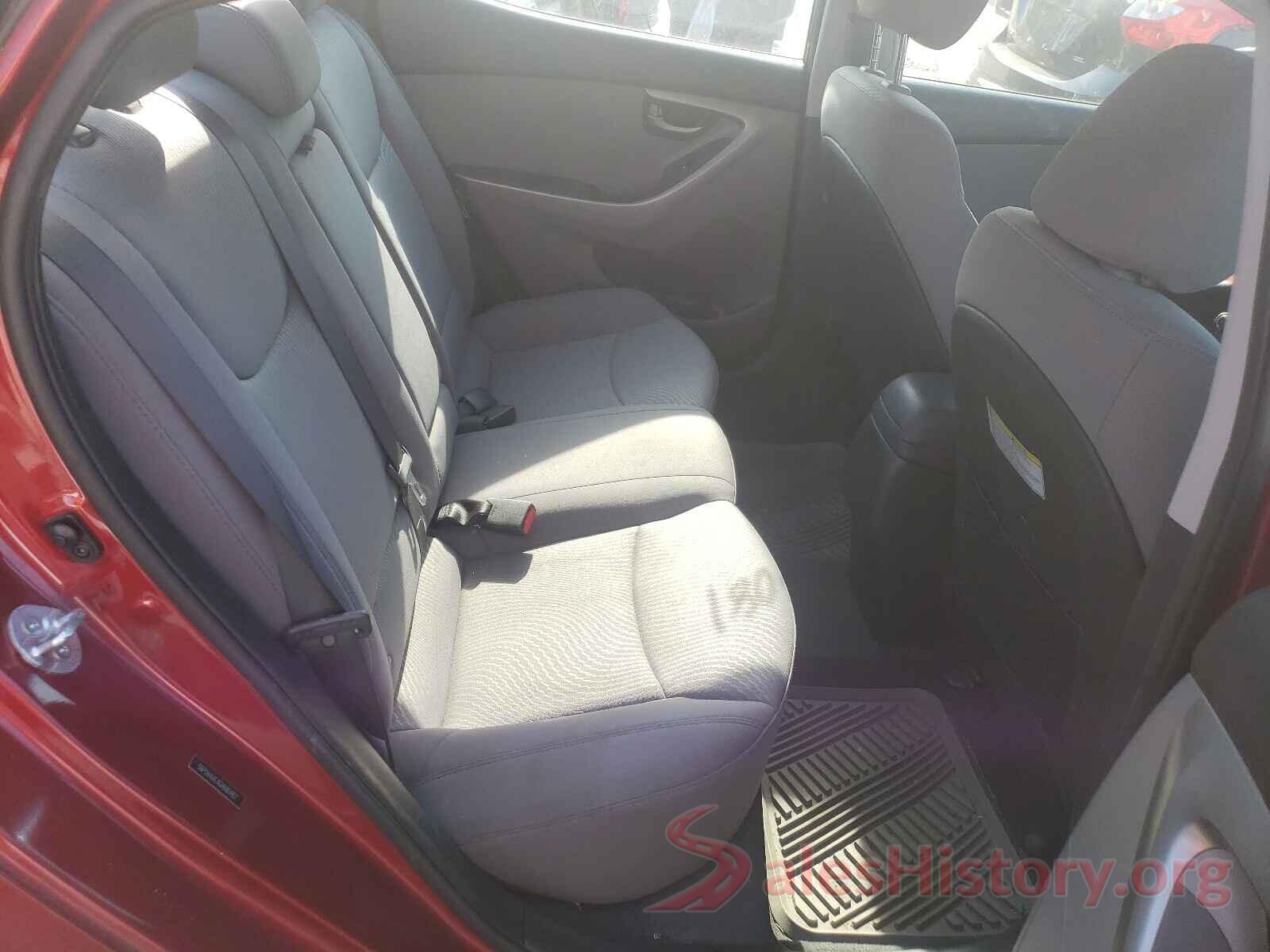 5NPDH4AE4GH680462 2016 HYUNDAI ELANTRA