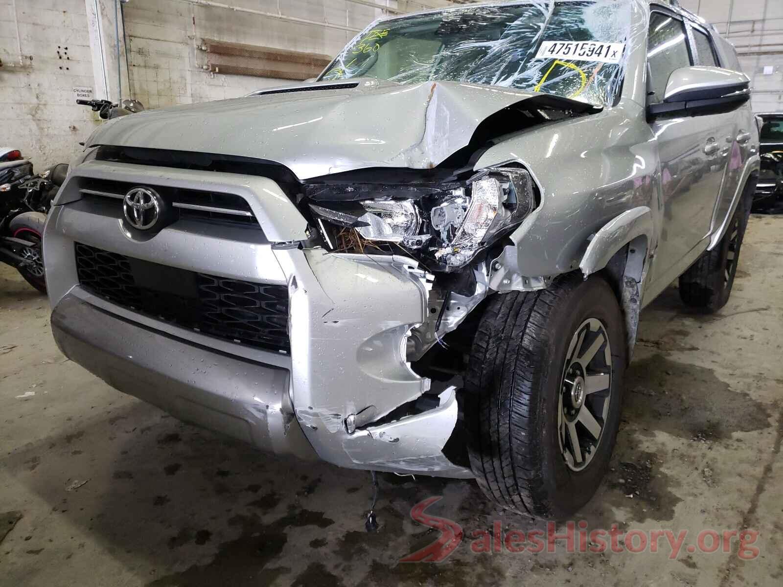 JTERU5JR7M5870063 2021 TOYOTA 4RUNNER