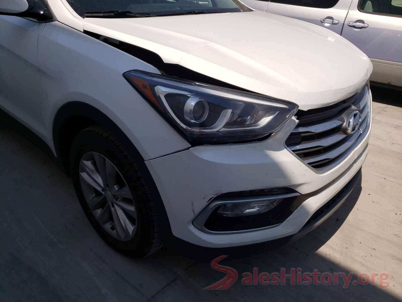 5NMZUDLA5JH105738 2018 HYUNDAI SANTA FE