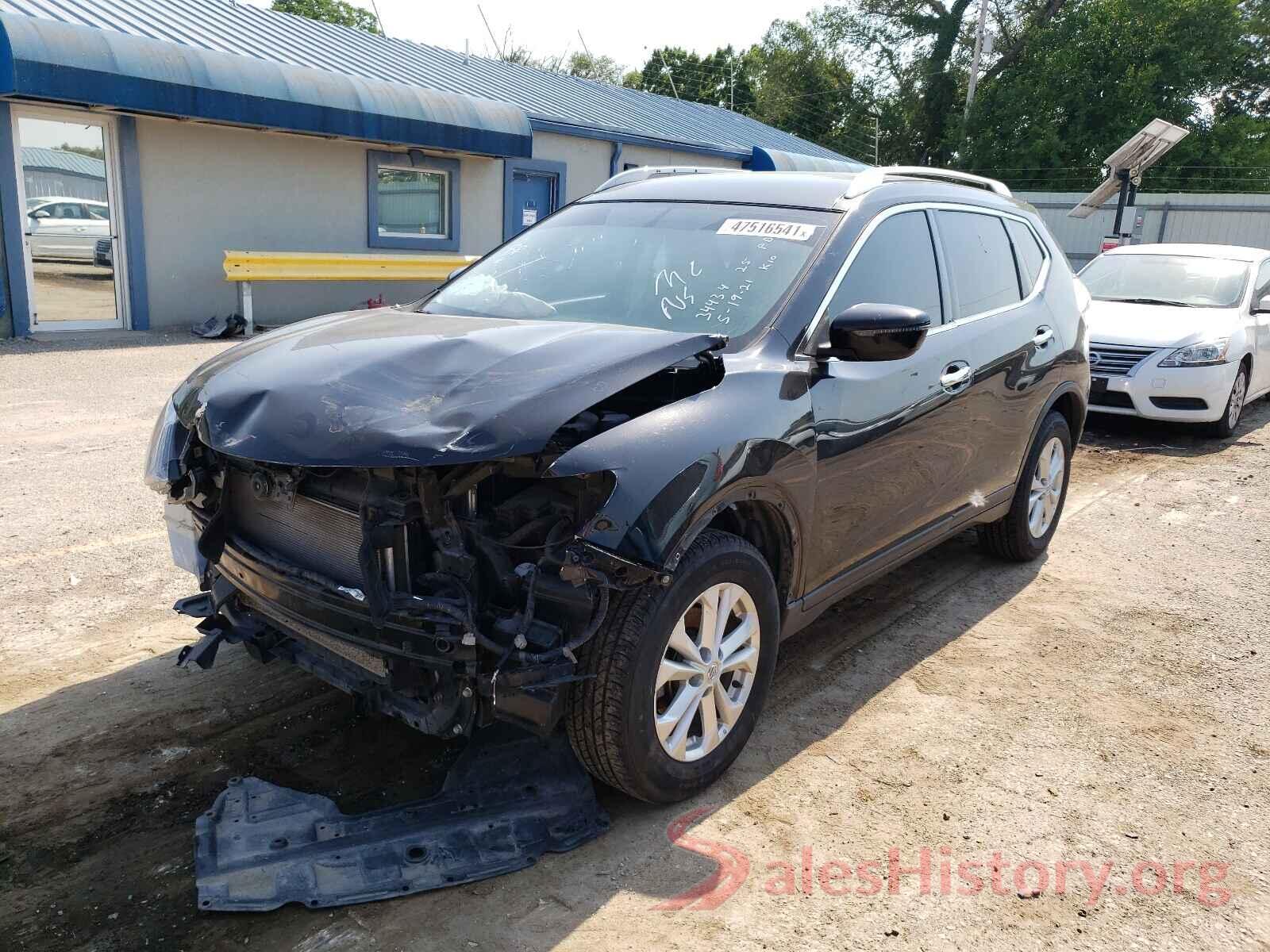 KNMAT2MT8GP709689 2016 NISSAN ROGUE