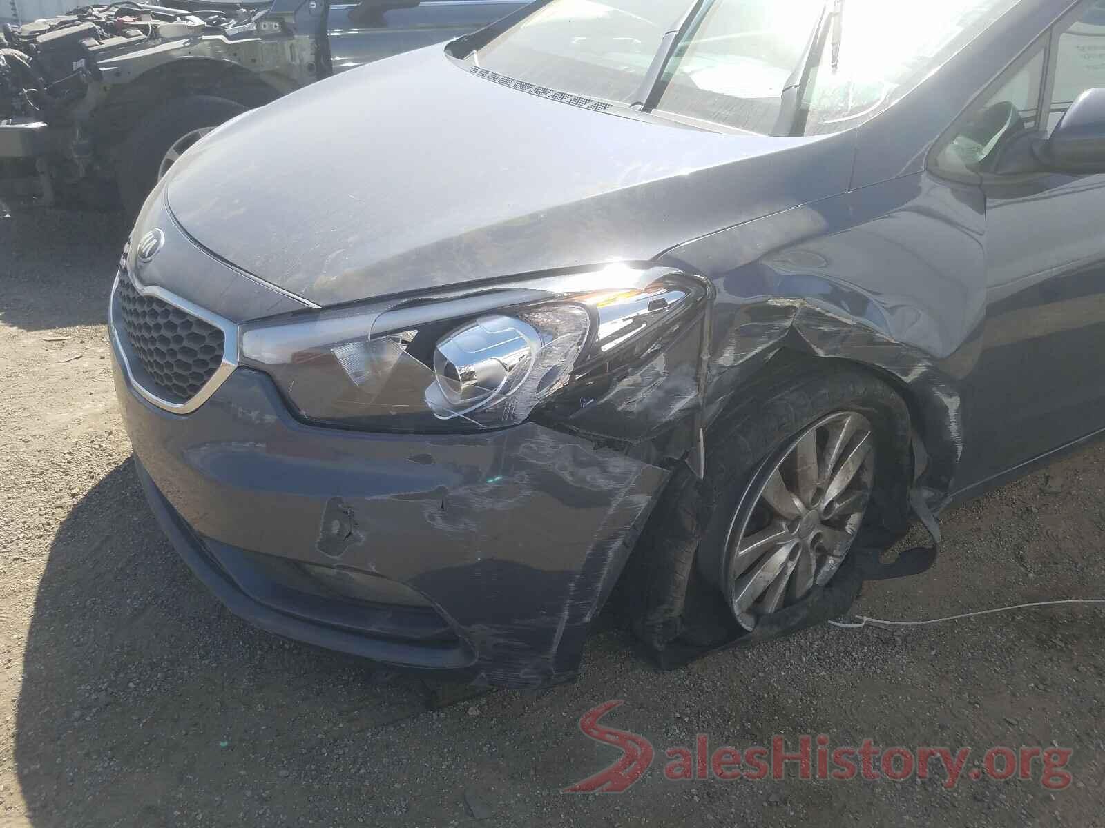 KNAFX4A65G5455954 2016 KIA FORTE