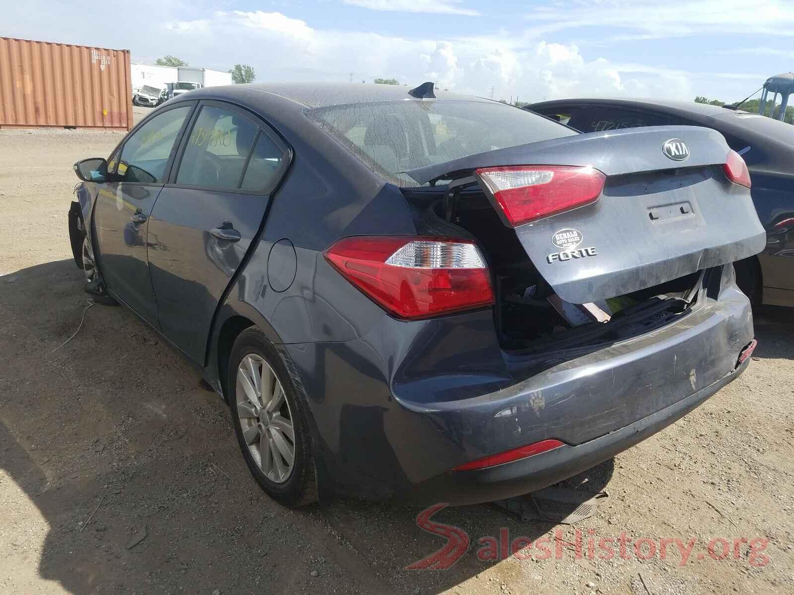 KNAFX4A65G5455954 2016 KIA FORTE