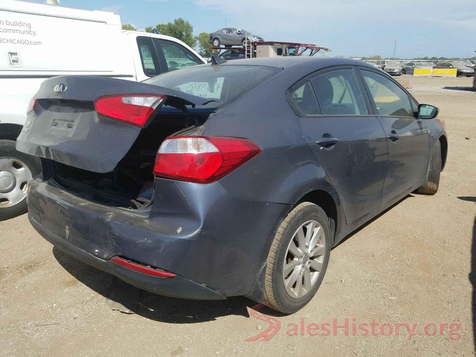 KNAFX4A65G5455954 2016 KIA FORTE