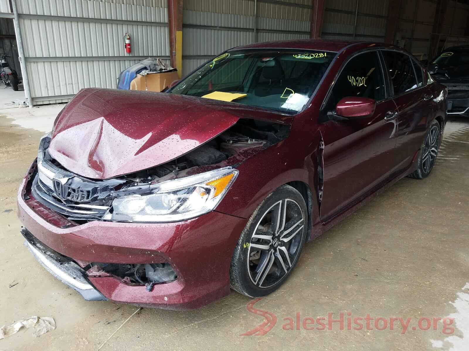 1HGCR2F5XGA013457 2016 HONDA ACCORD