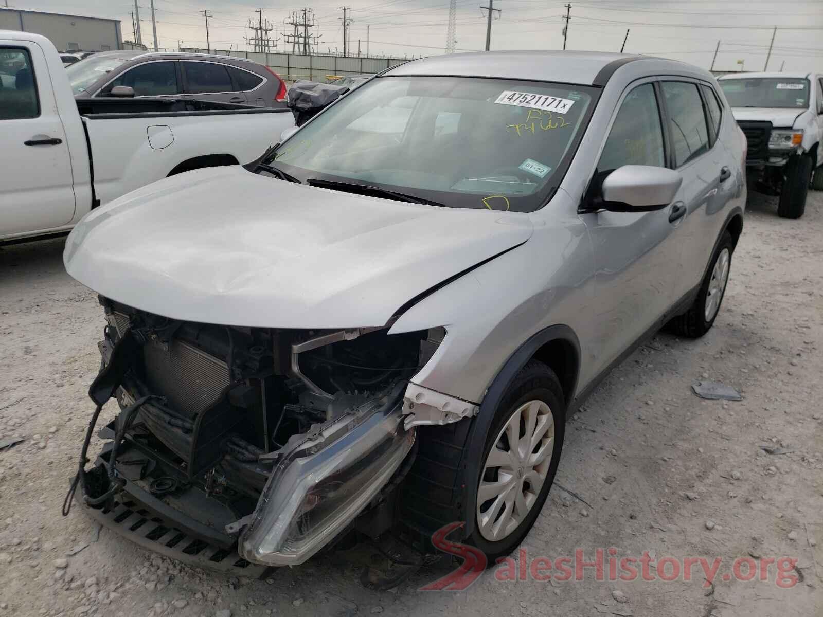 KNMAT2MV8GP731662 2016 NISSAN ROGUE