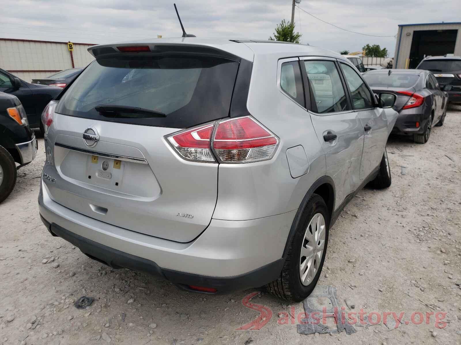 KNMAT2MV8GP731662 2016 NISSAN ROGUE