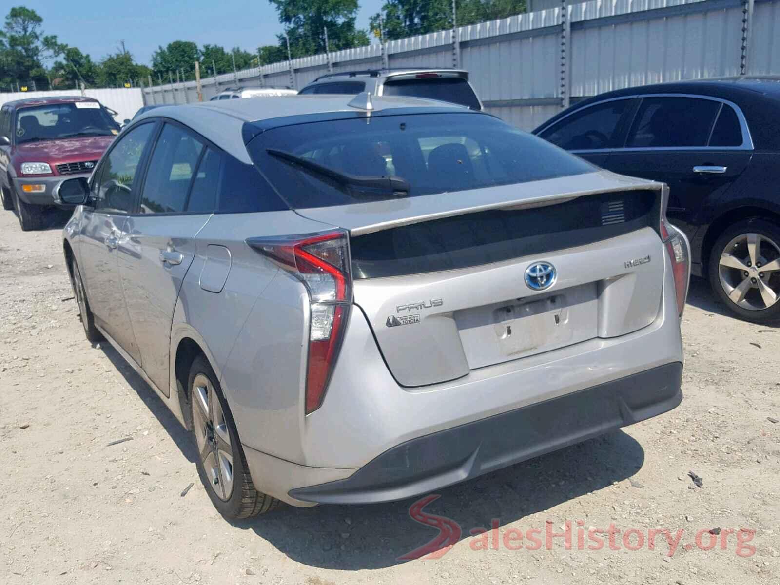 JTDKARFU1G3505008 2016 TOYOTA PRIUS