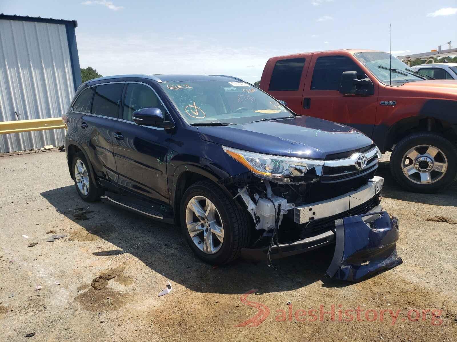 5TDYKRFH8GS135667 2016 TOYOTA HIGHLANDER