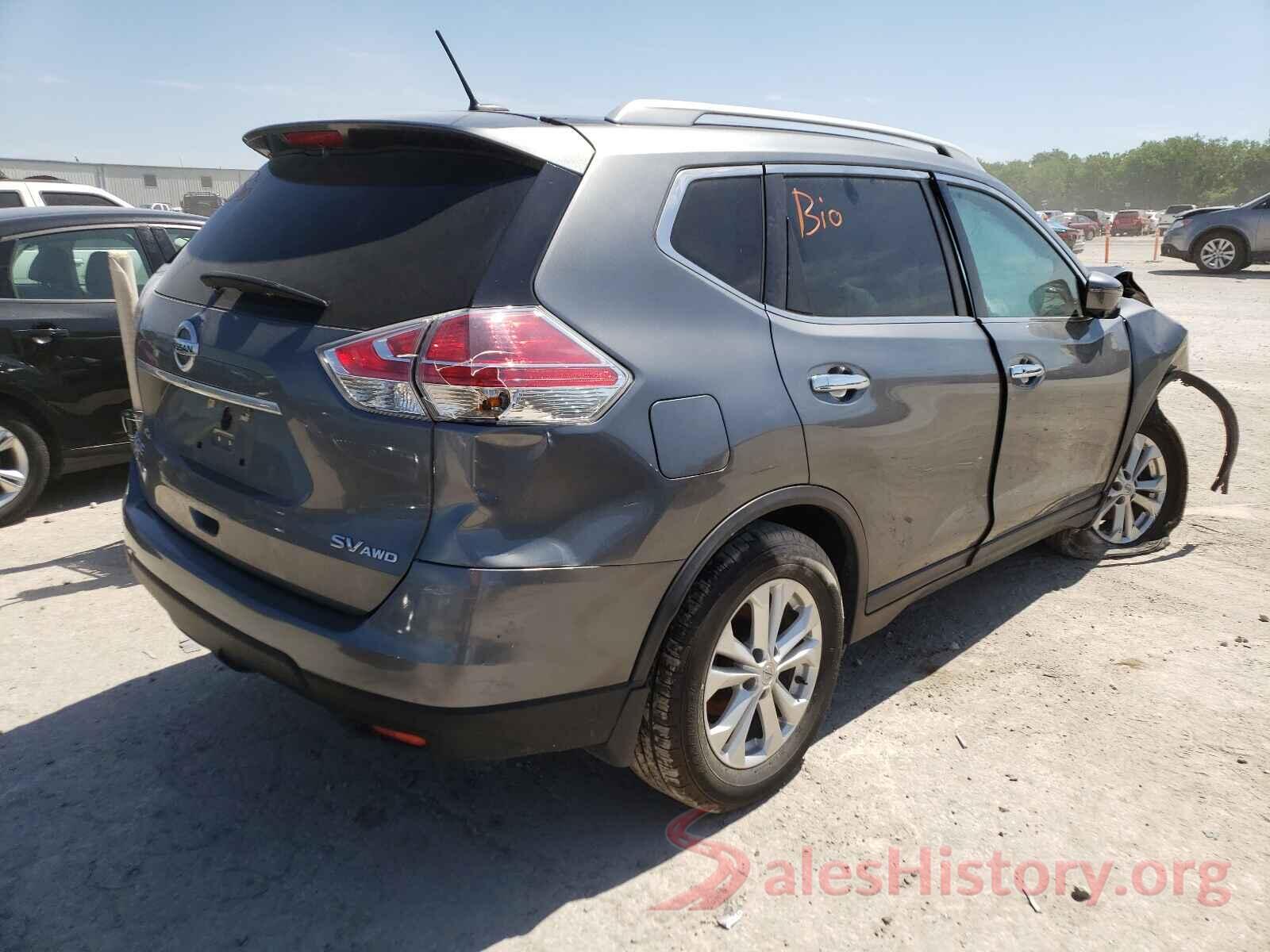 5N1AT2MV0GC826994 2016 NISSAN ROGUE