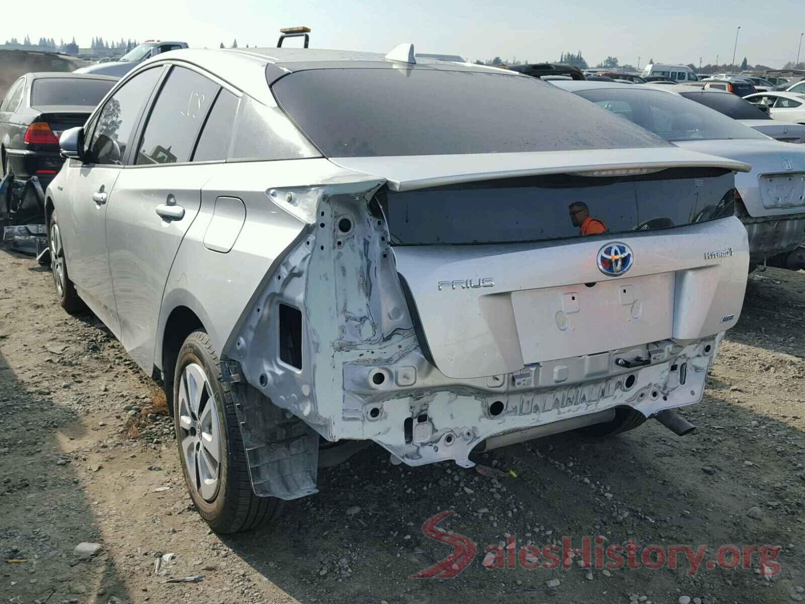 JTDKARFU7G3025636 2016 TOYOTA PRIUS