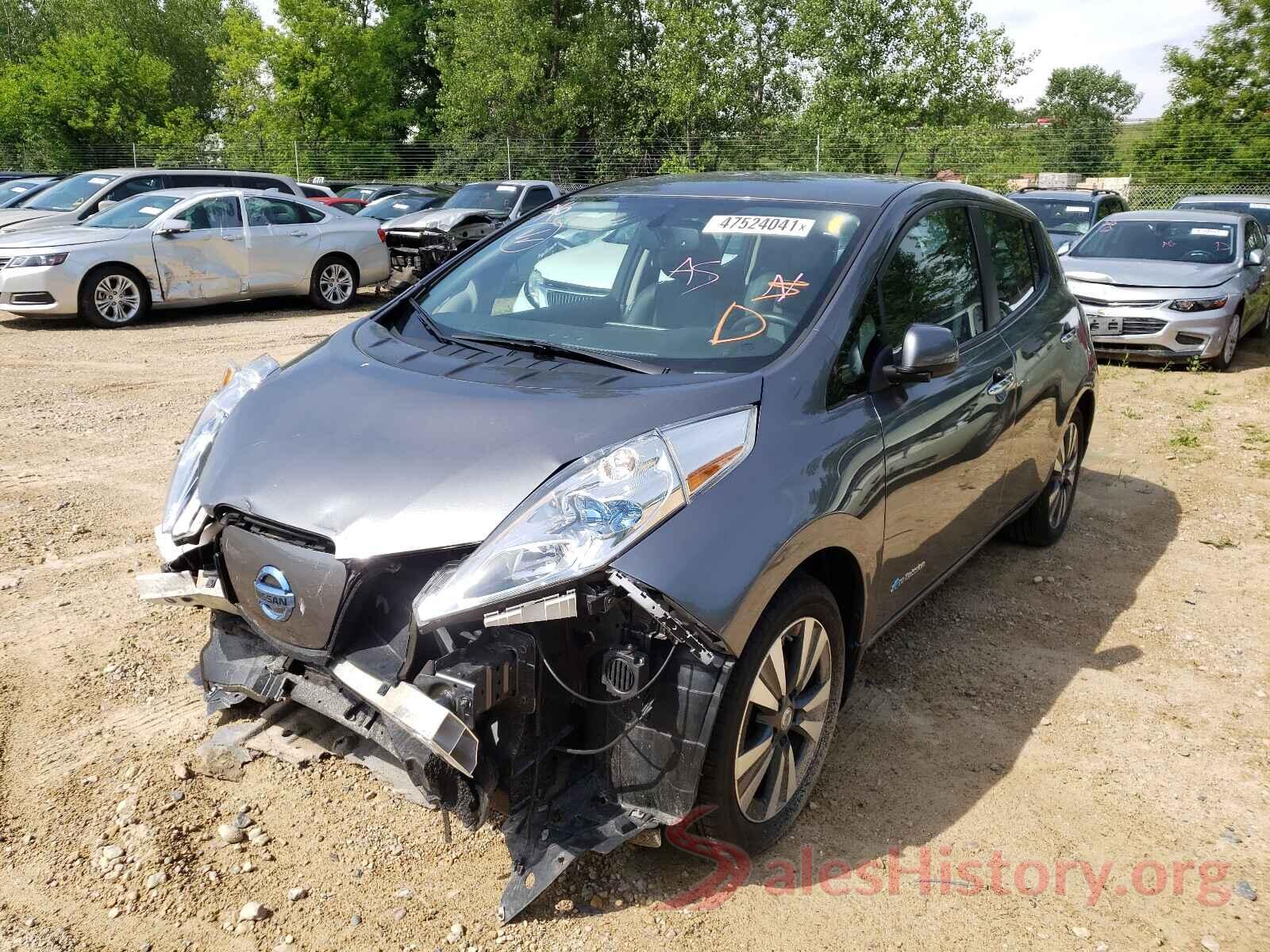 1N4BZ0CPXGC303390 2016 NISSAN LEAF