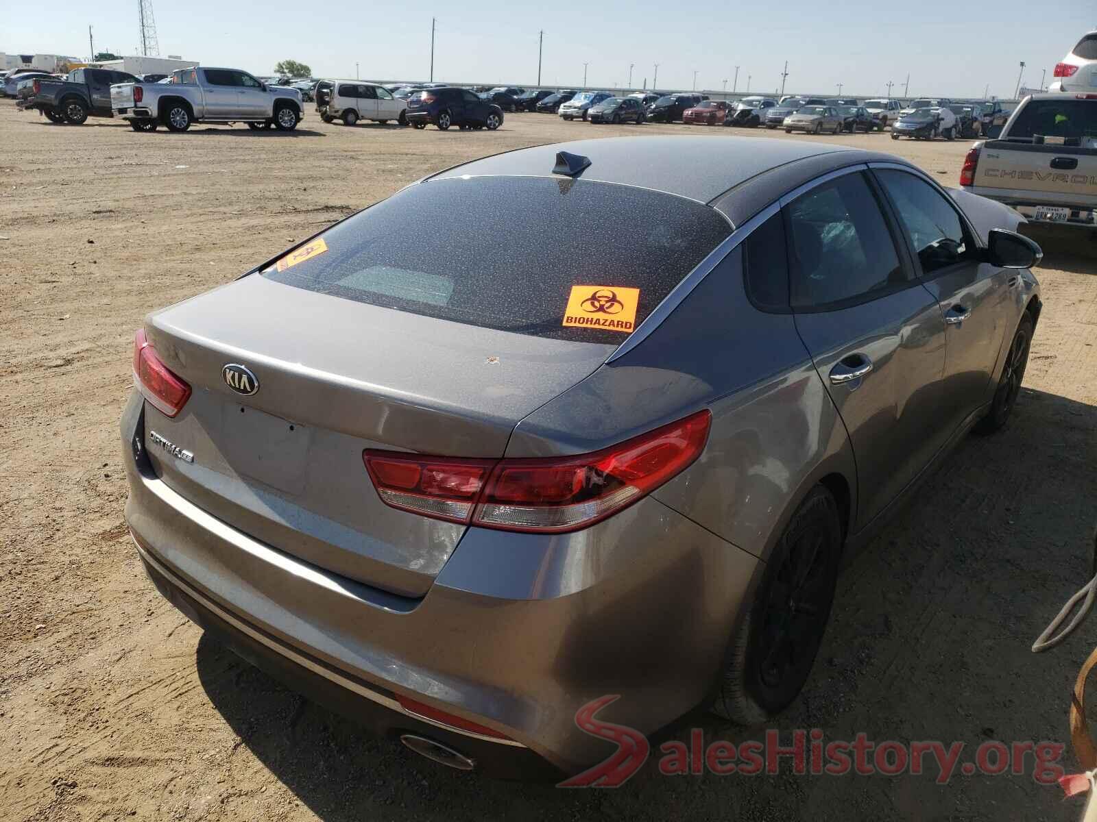 5XXGT4L3XGG047001 2016 KIA OPTIMA