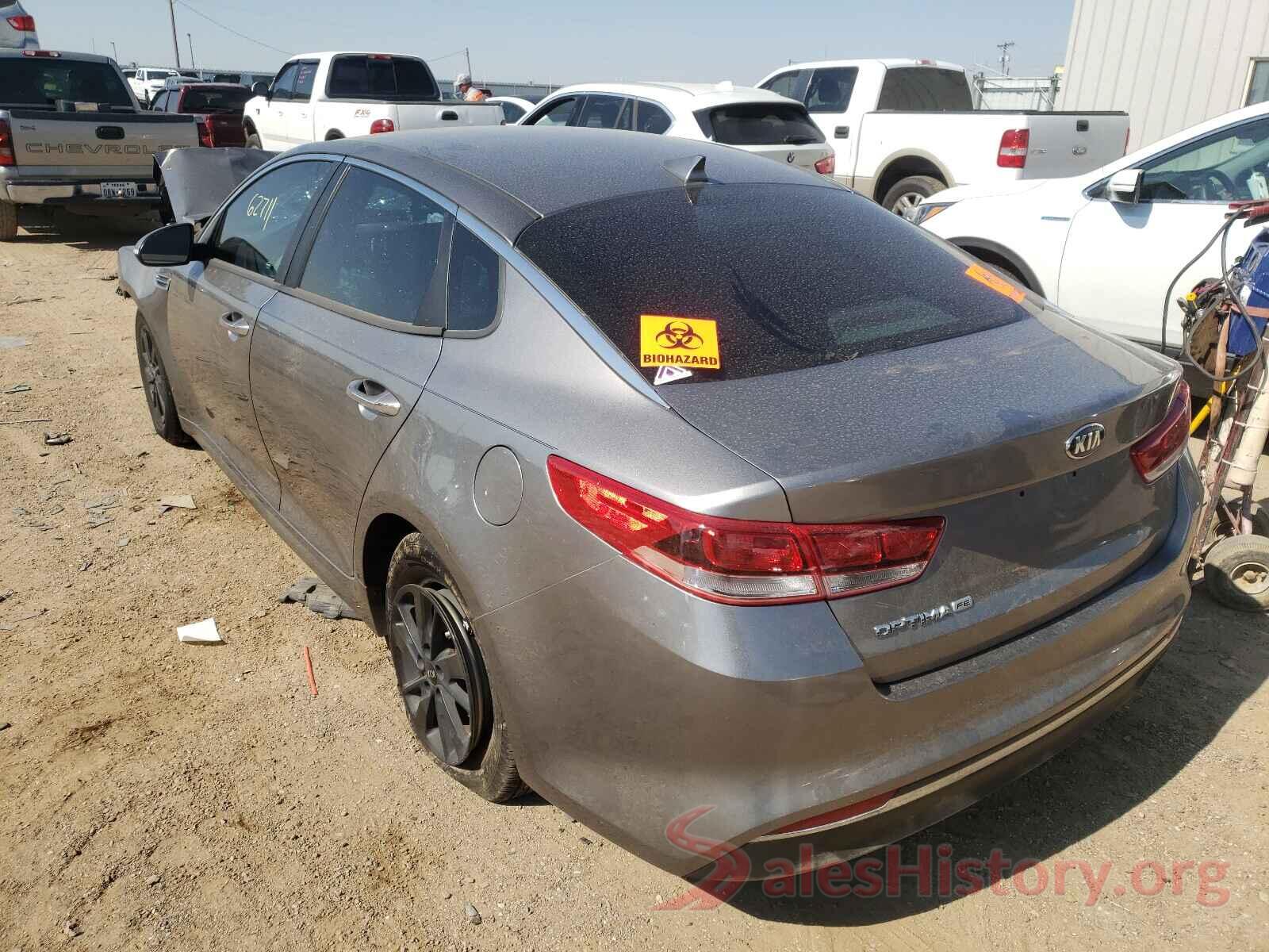 5XXGT4L3XGG047001 2016 KIA OPTIMA