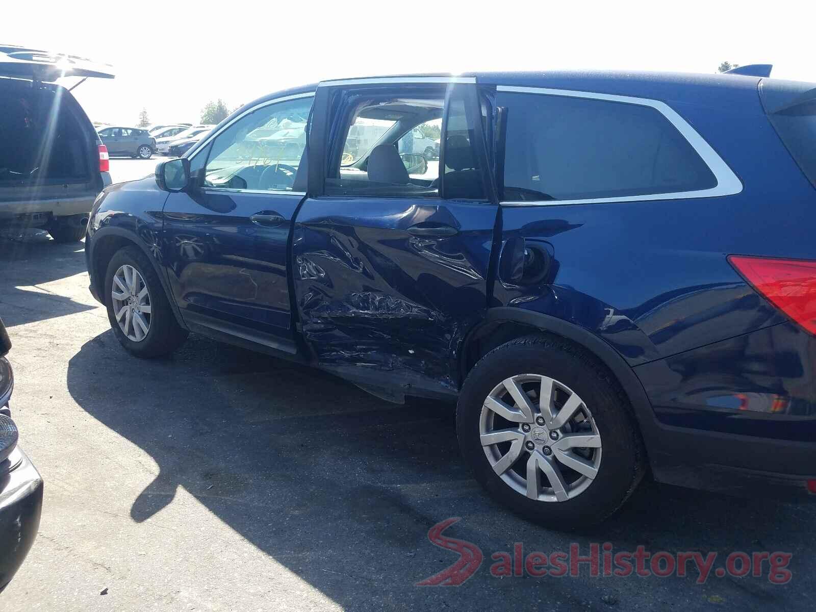 5FNYF5H15KB014346 2019 HONDA PILOT