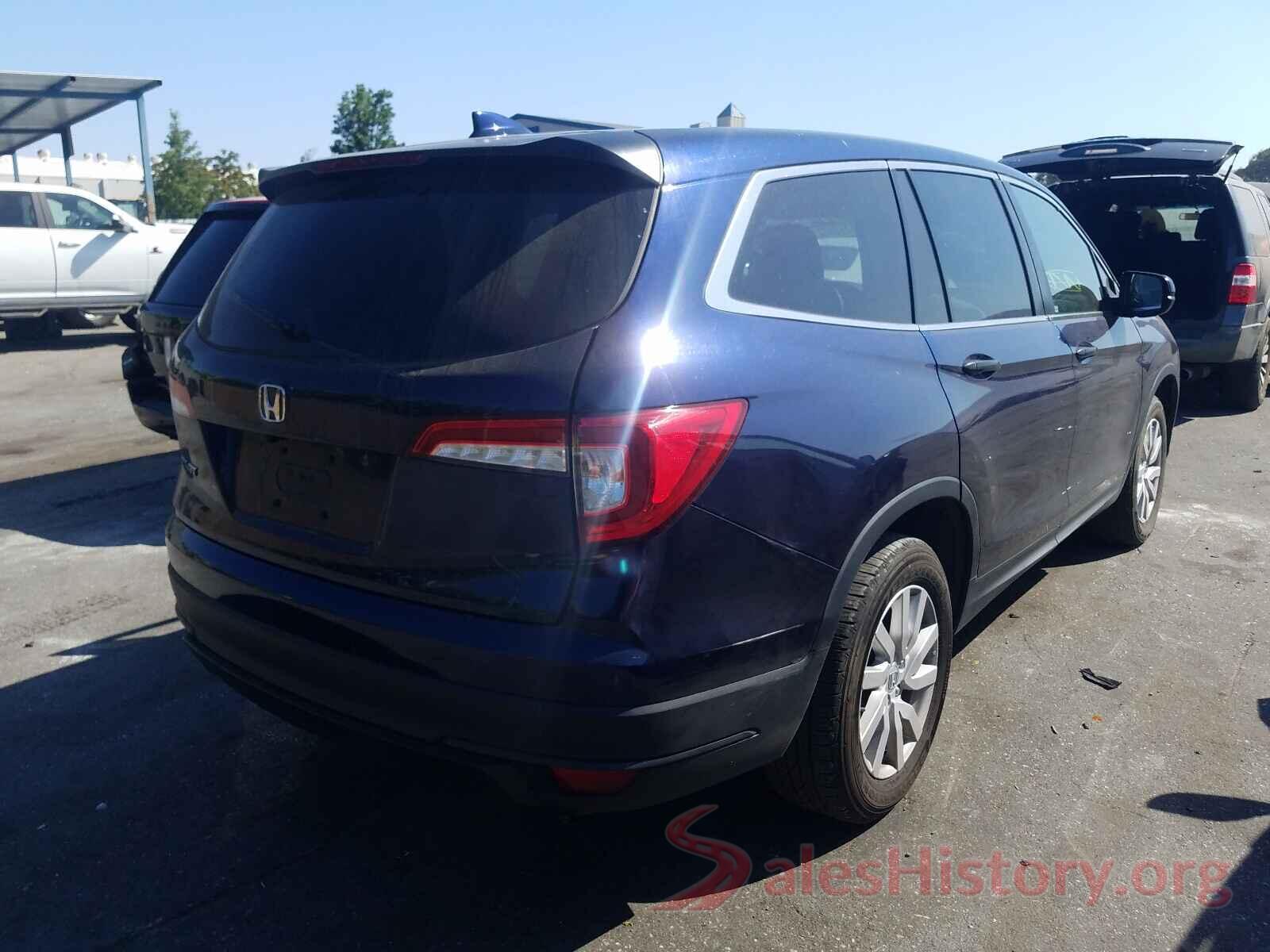 5FNYF5H15KB014346 2019 HONDA PILOT