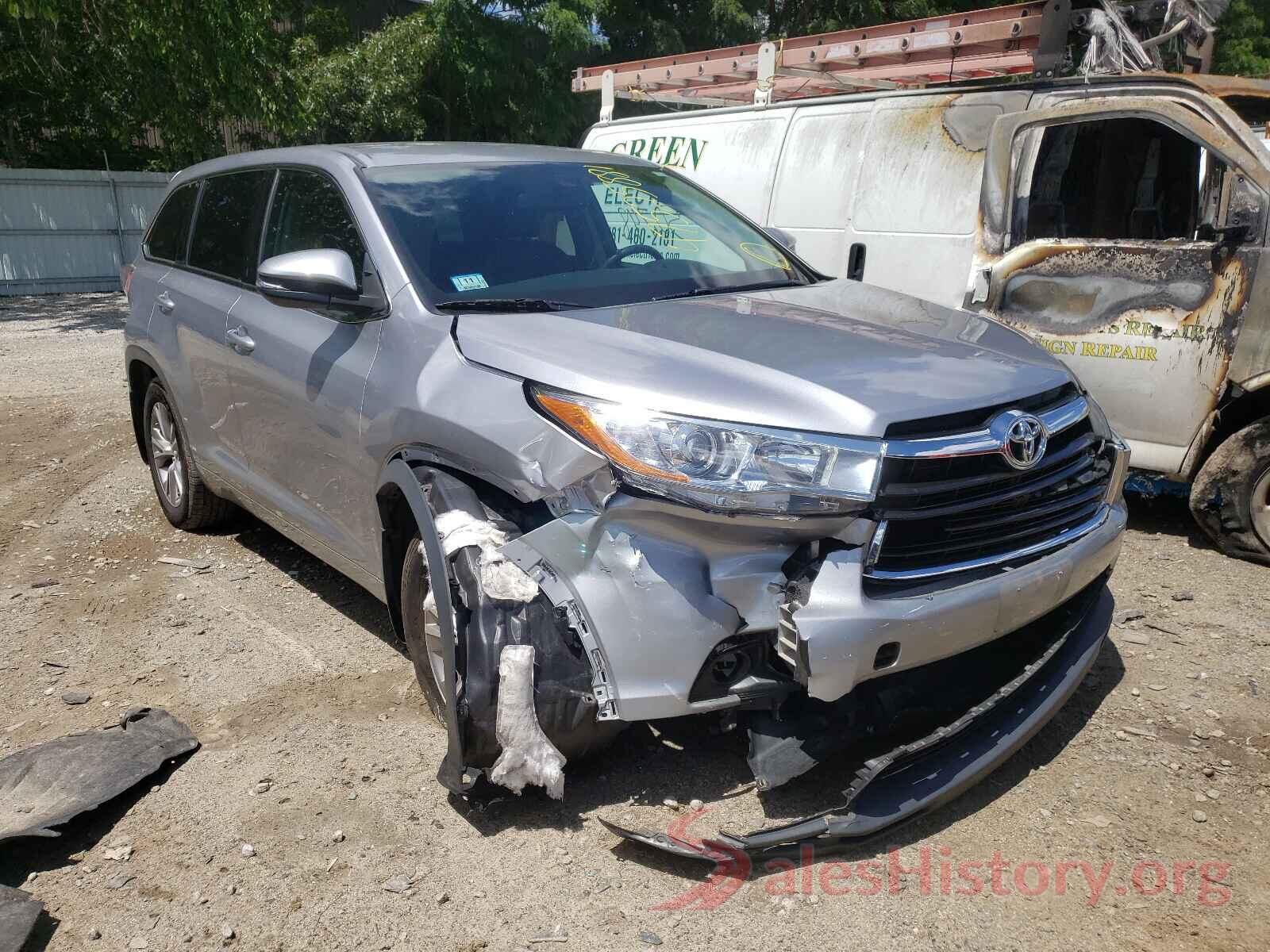 5TDBKRFH1GS333819 2016 TOYOTA HIGHLANDER