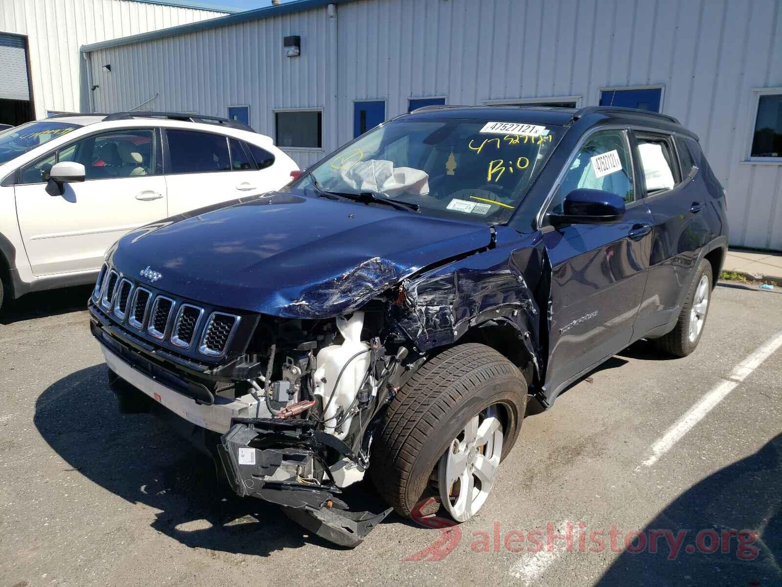 3C4NJDBB6KT657318 2019 JEEP COMPASS