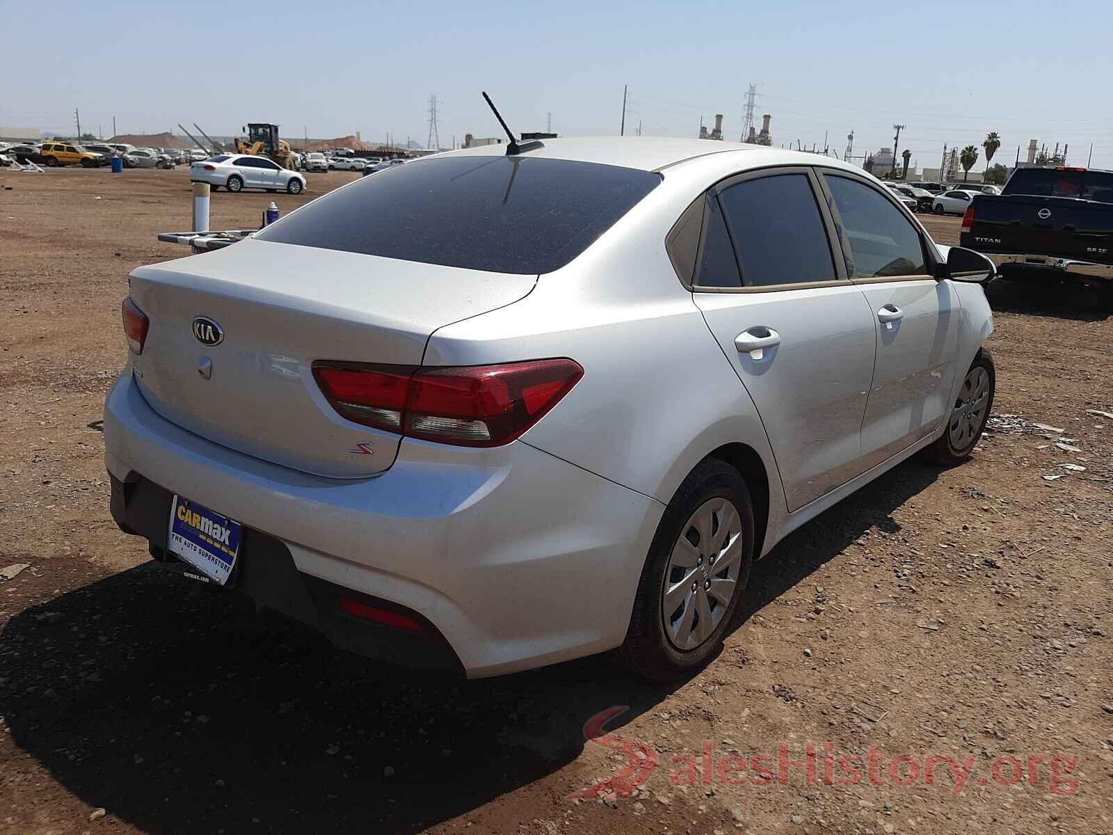 3KPA24ADXLE273837 2020 KIA RIO