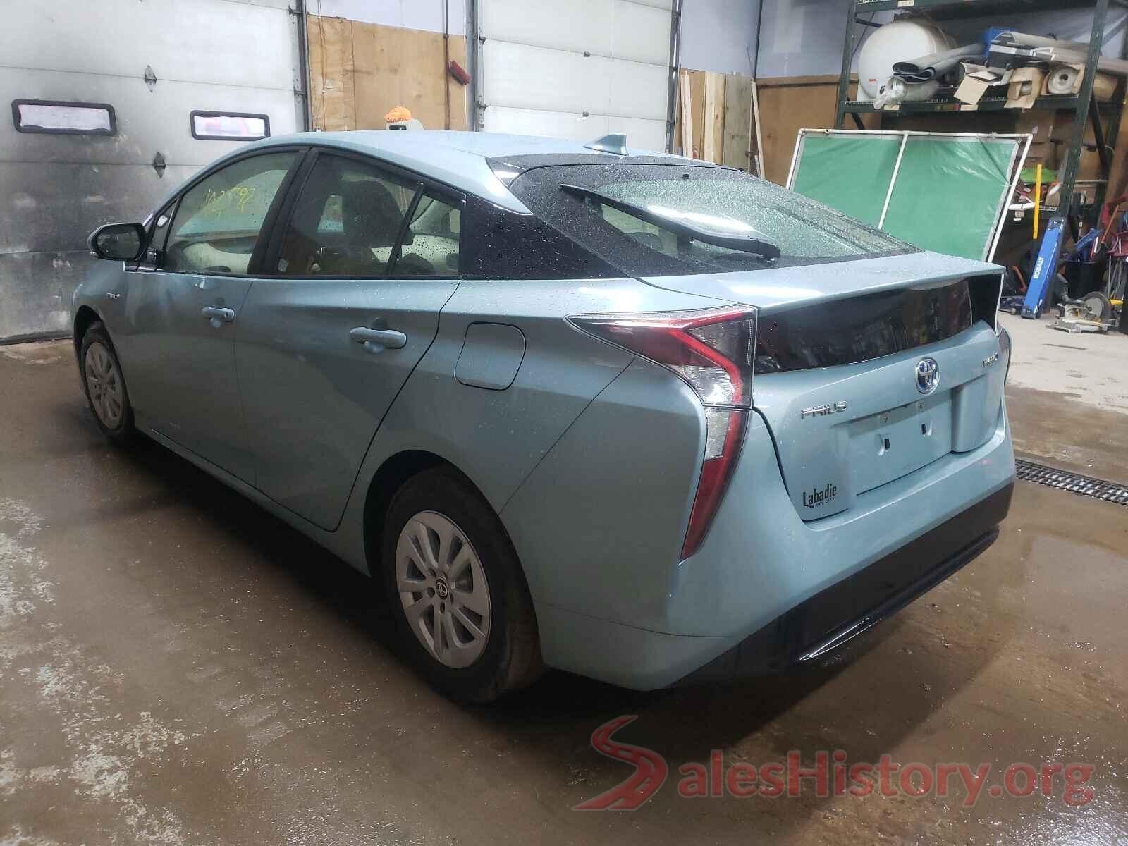 JTDKBRFU3G3020706 2016 TOYOTA PRIUS