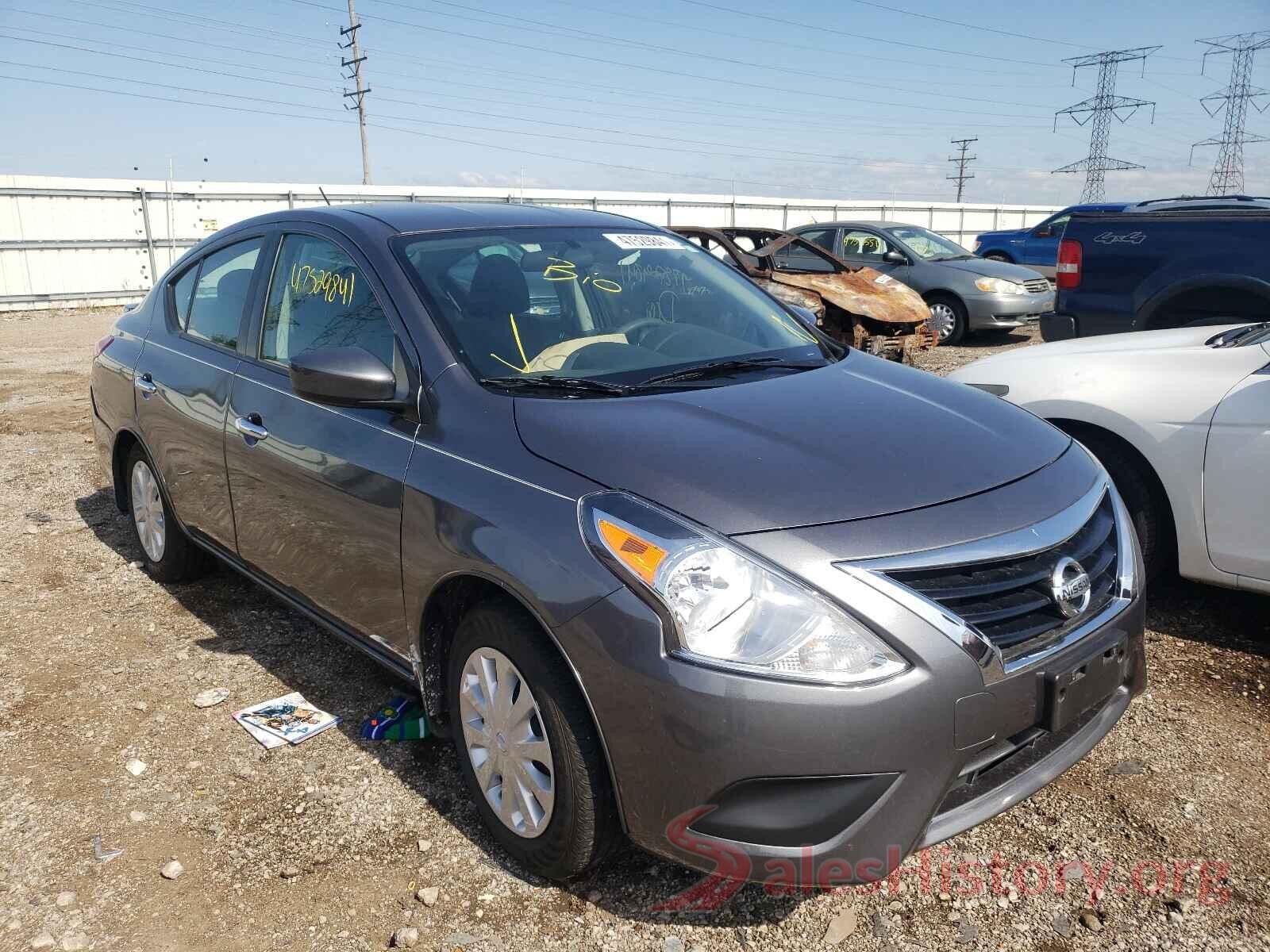 3N1CN7APXGL837597 2016 NISSAN VERSA