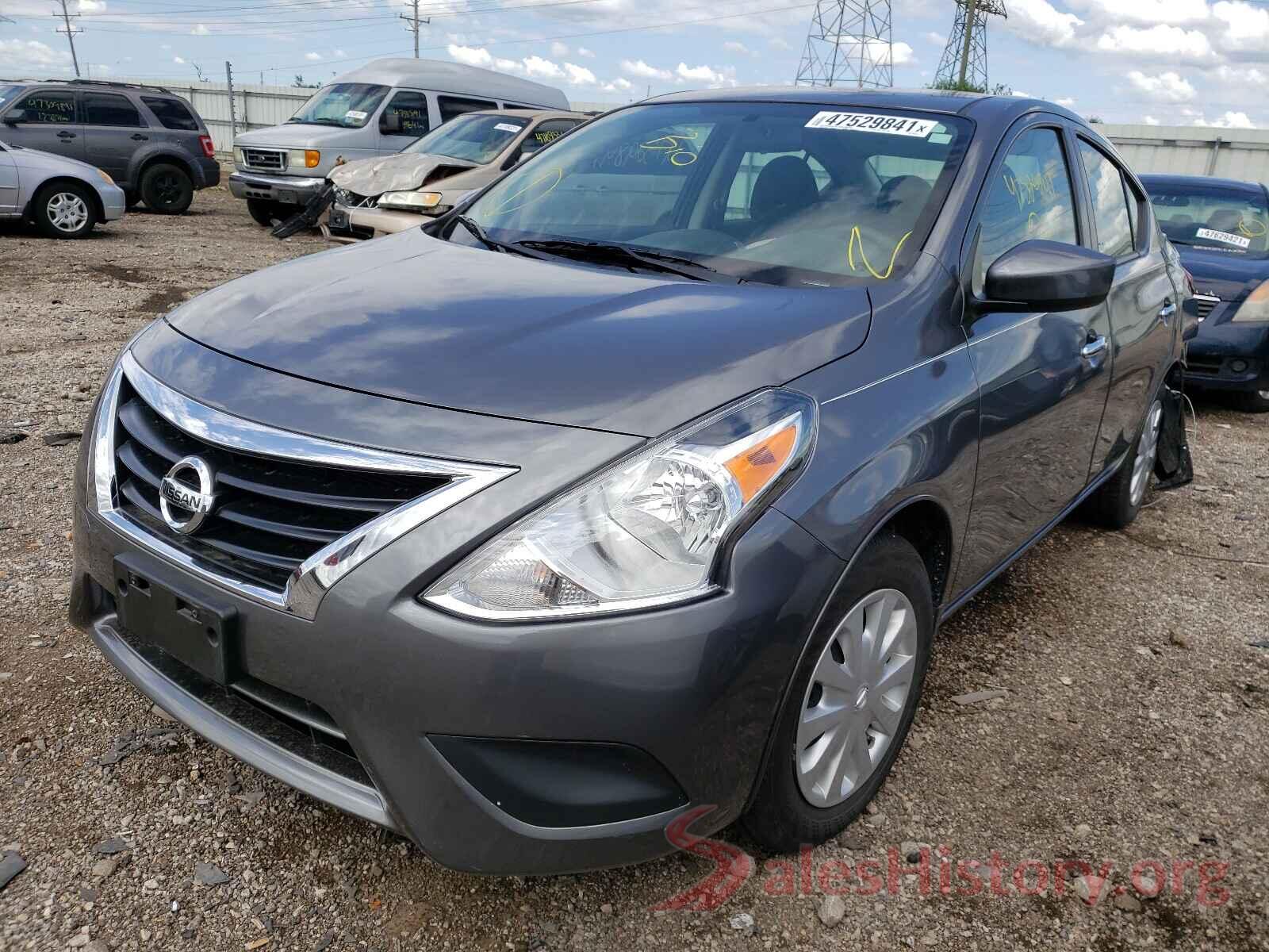 3N1CN7APXGL837597 2016 NISSAN VERSA