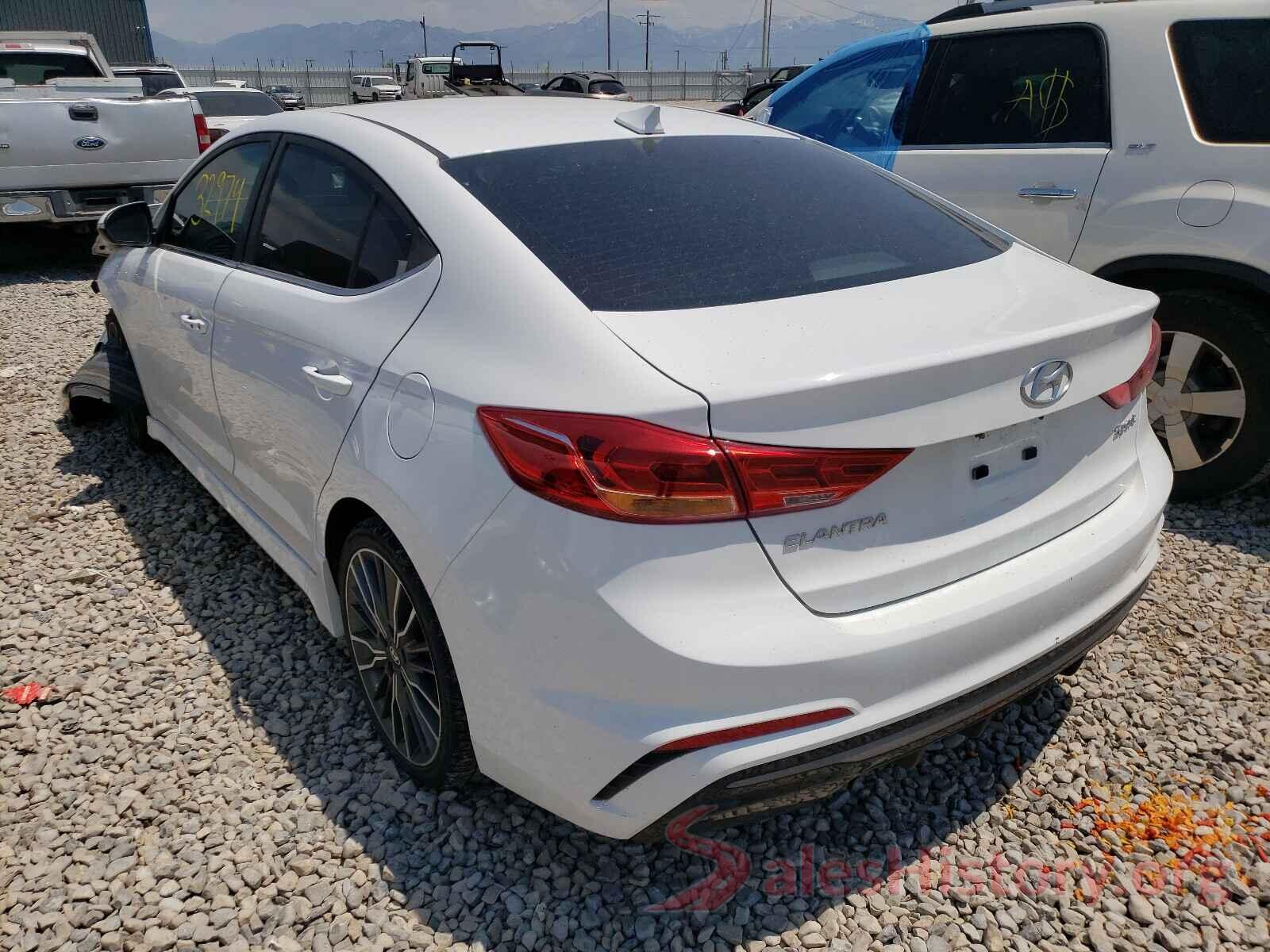 KMHD04LB7JU540294 2018 HYUNDAI ELANTRA