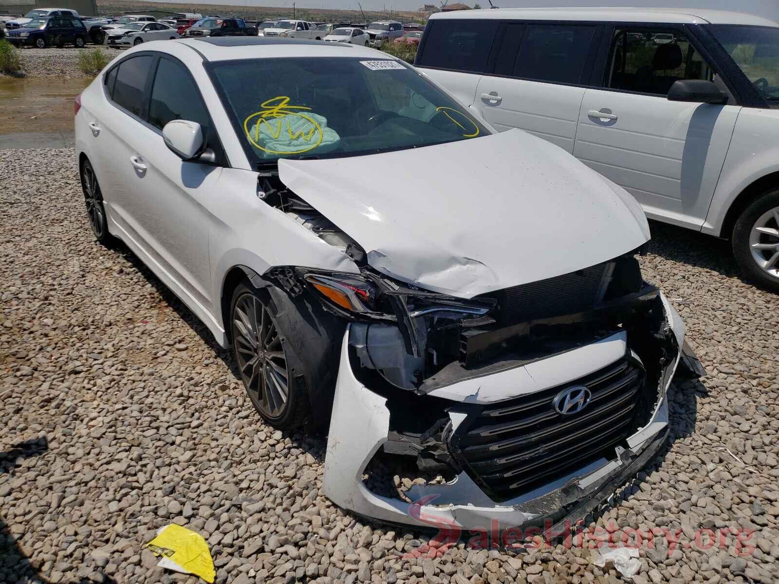 KMHD04LB7JU540294 2018 HYUNDAI ELANTRA