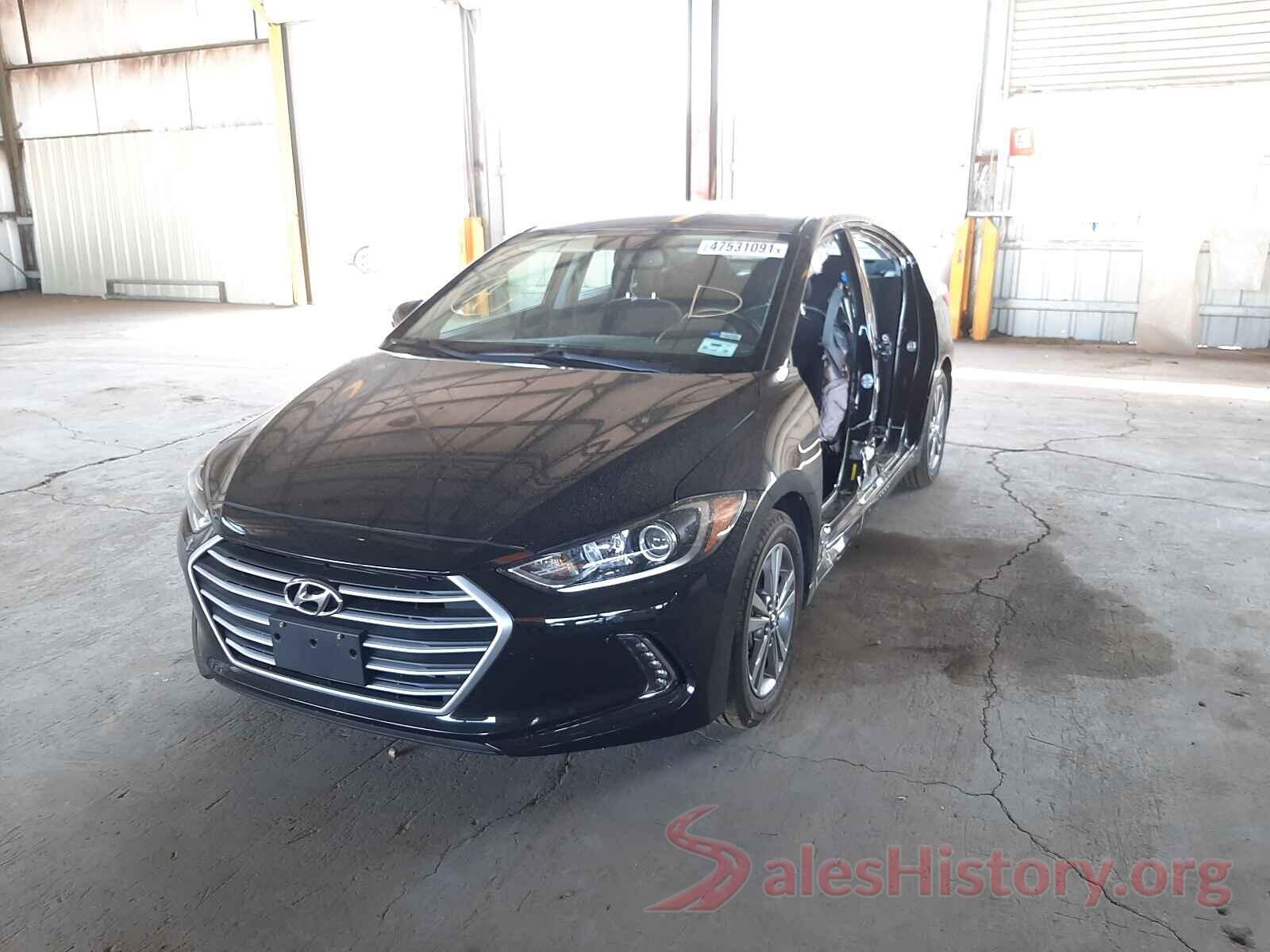 5NPD84LF4HH155988 2017 HYUNDAI ELANTRA