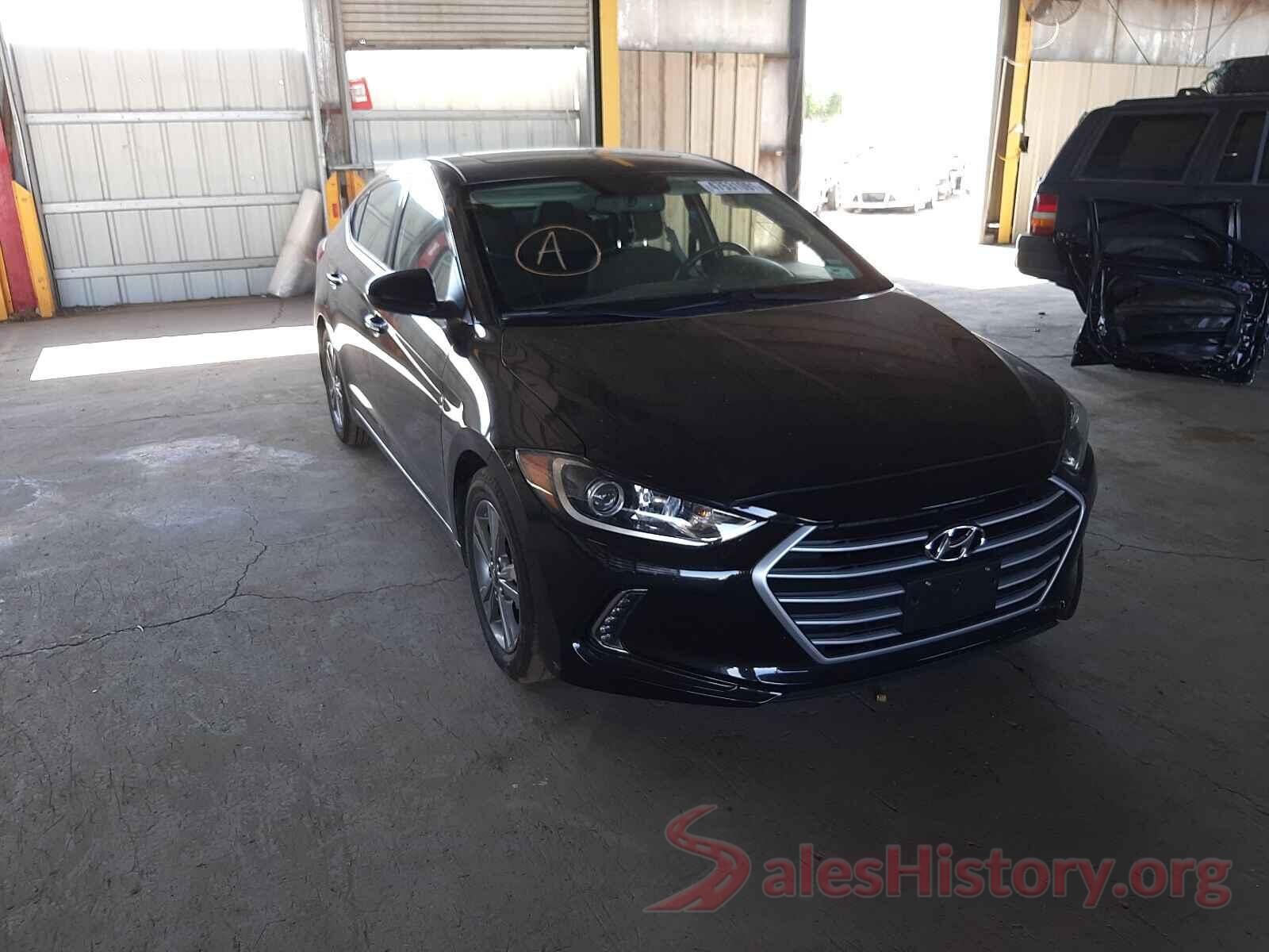 5NPD84LF4HH155988 2017 HYUNDAI ELANTRA