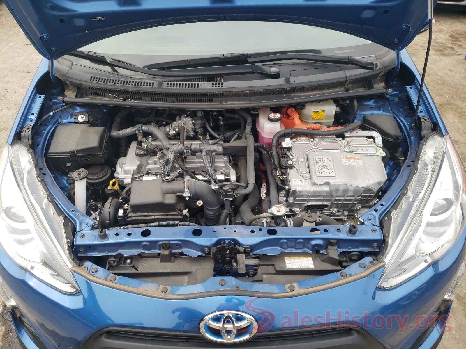 JTDKDTB33H1597110 2017 TOYOTA PRIUS