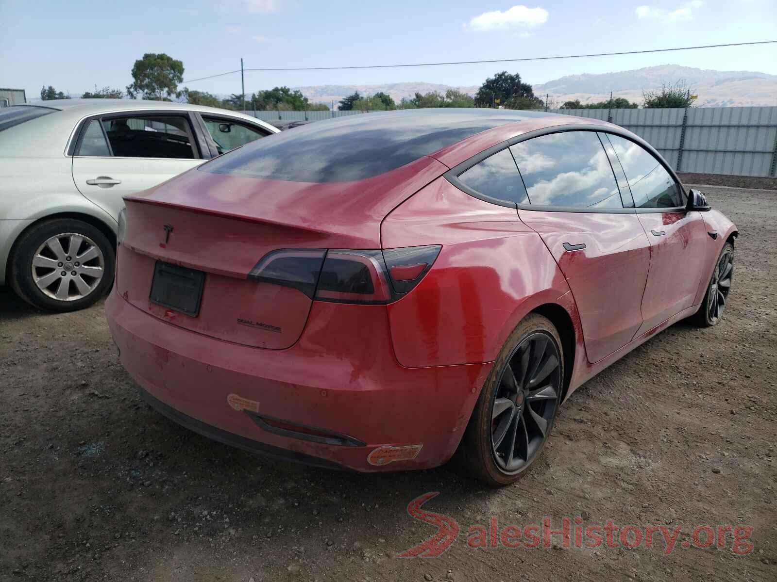 5YJ3E1EA5KF536842 2019 TESLA MODEL 3