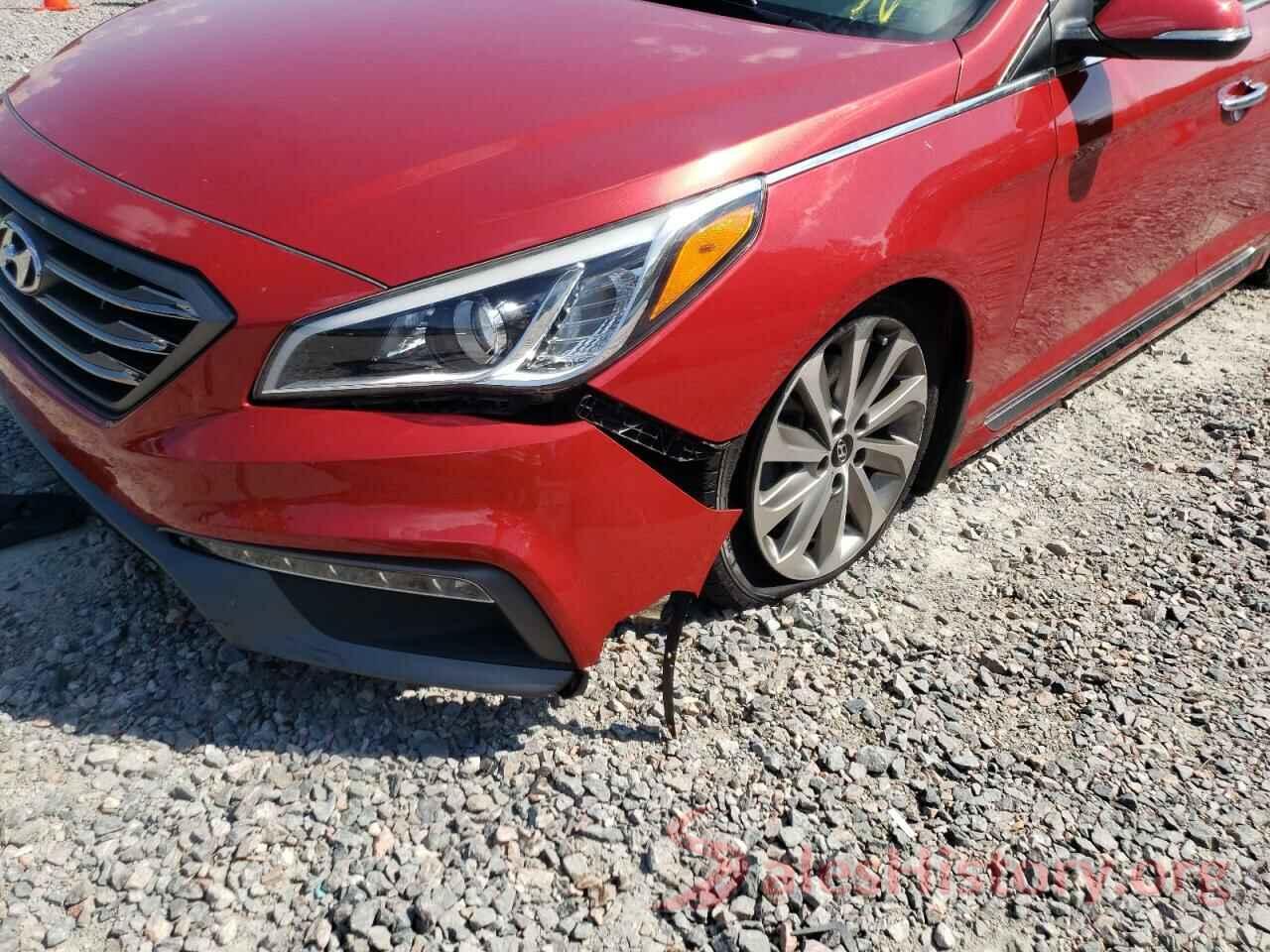 5NPE34AF7HH462478 2017 HYUNDAI SONATA