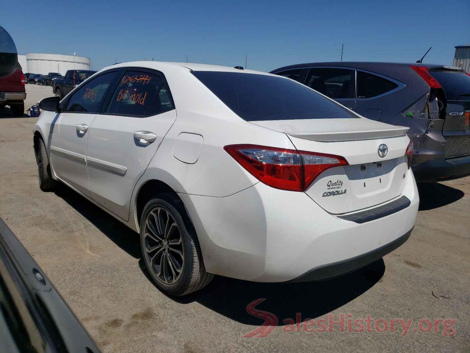 5YFBURHE5GP475354 2016 TOYOTA COROLLA