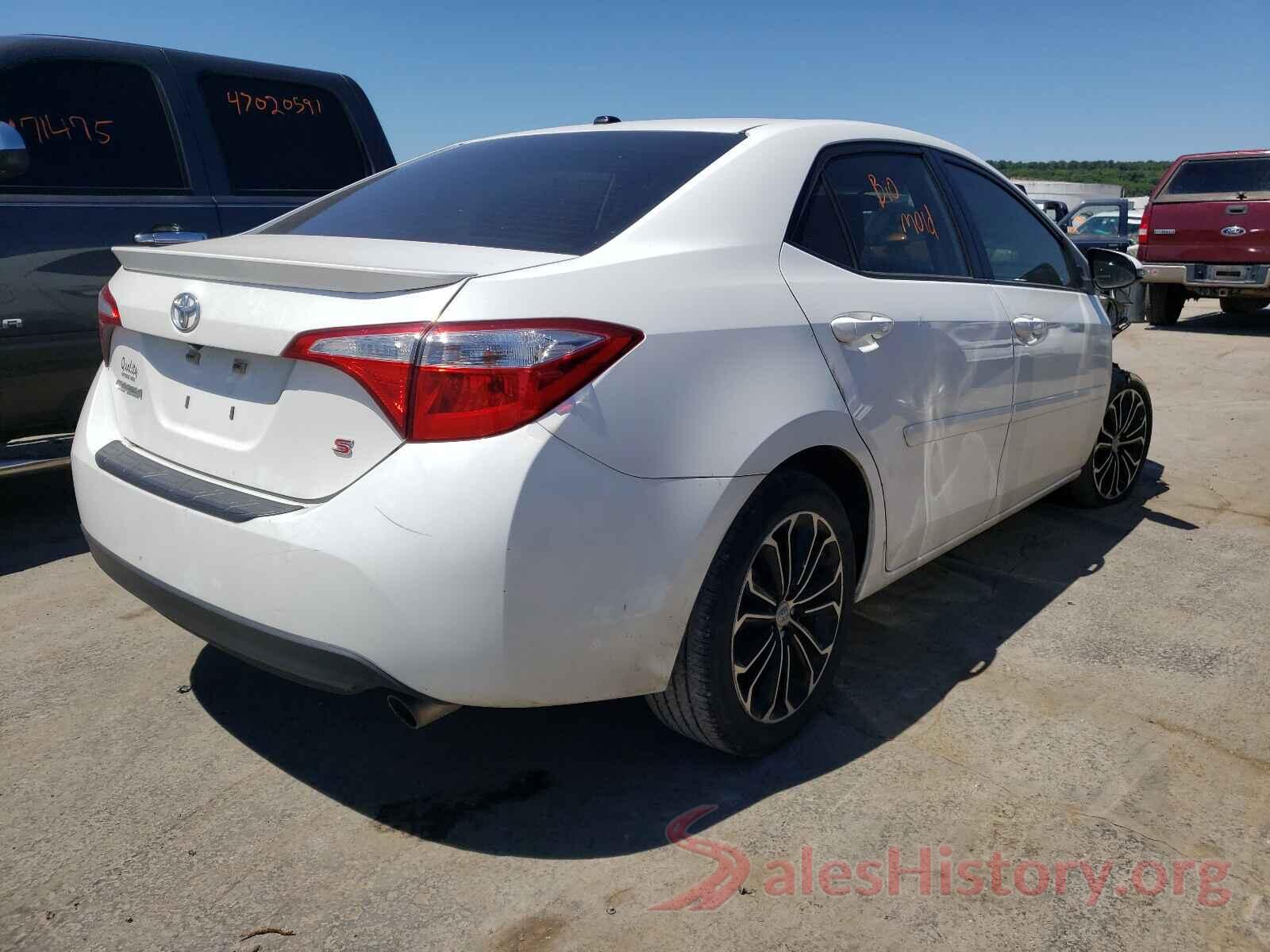 5YFBURHE5GP475354 2016 TOYOTA COROLLA