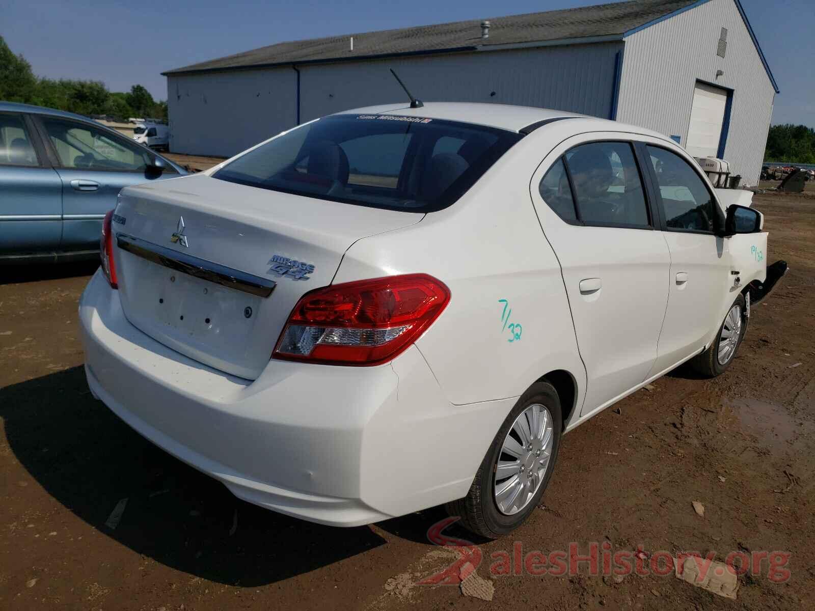 ML32F3FJ9HHF07555 2017 MITSUBISHI MIRAGE